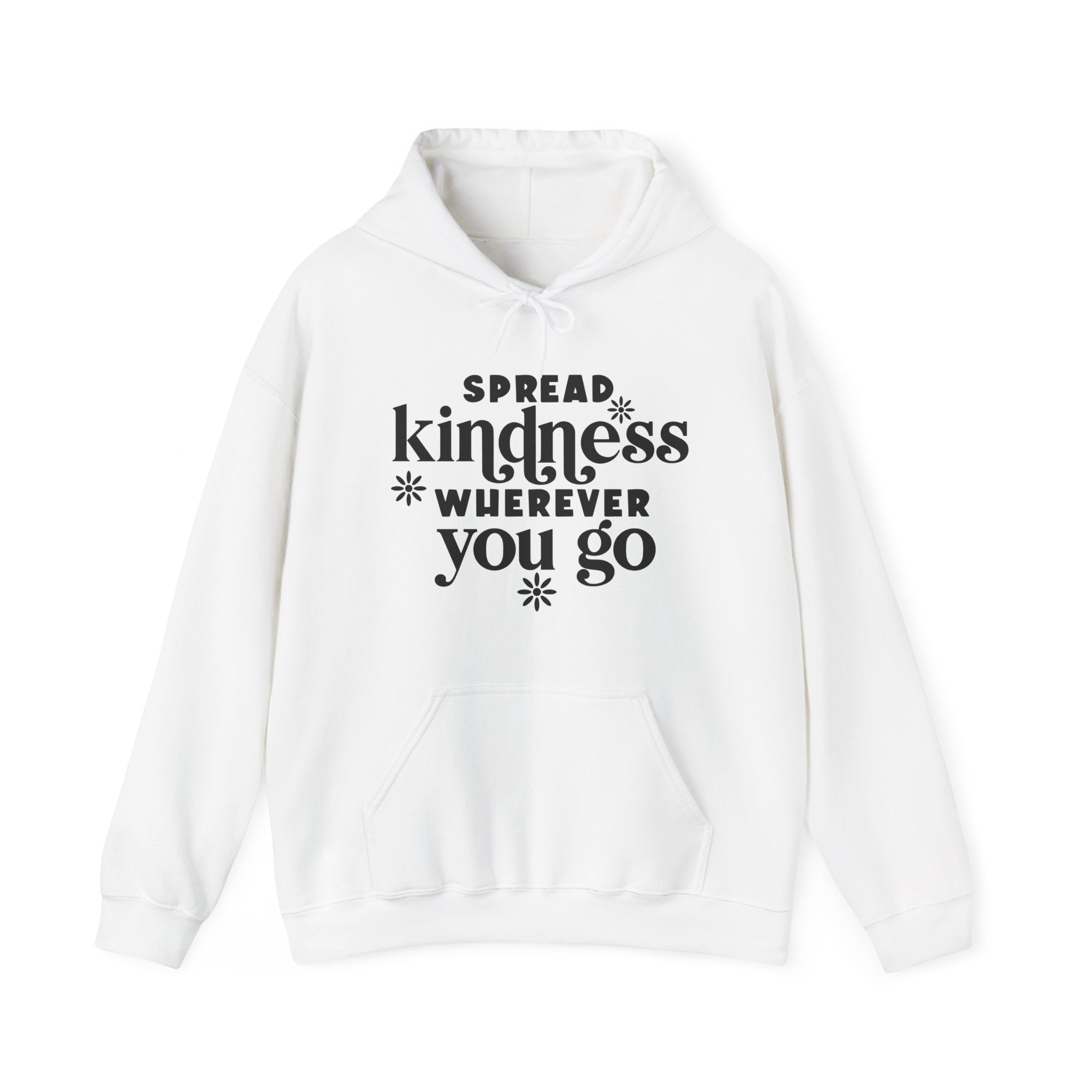 Spread Kindness Wherever You Go Unisex Heavy Blend Hooded Sweatshirt