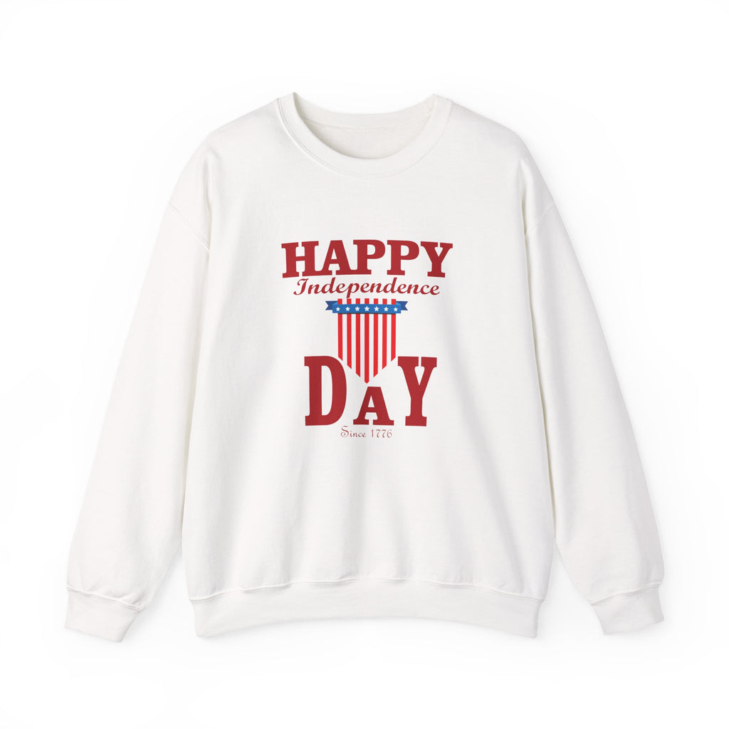 Happy Independence Day Unisex Heavy Blend Crewneck Sweatshirt for Ultimate Comfort