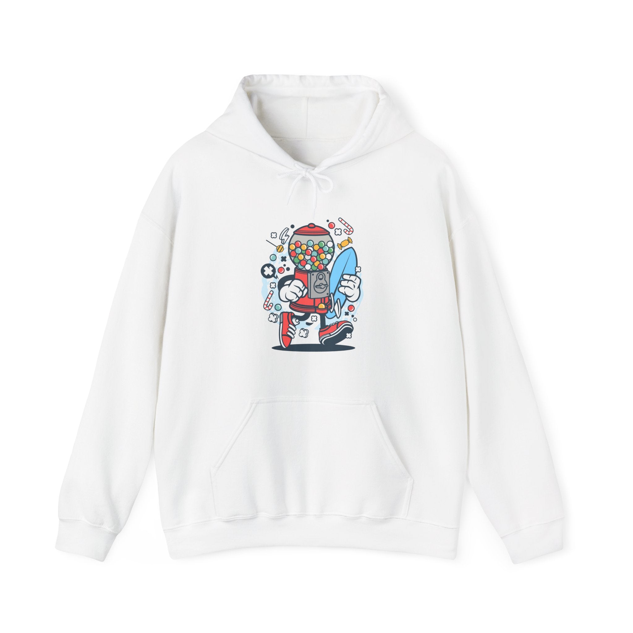 Candy Machine Surfer Unisex Heavy Blend Hooded Sweatshirt for Ultimate Comfort and Warmth