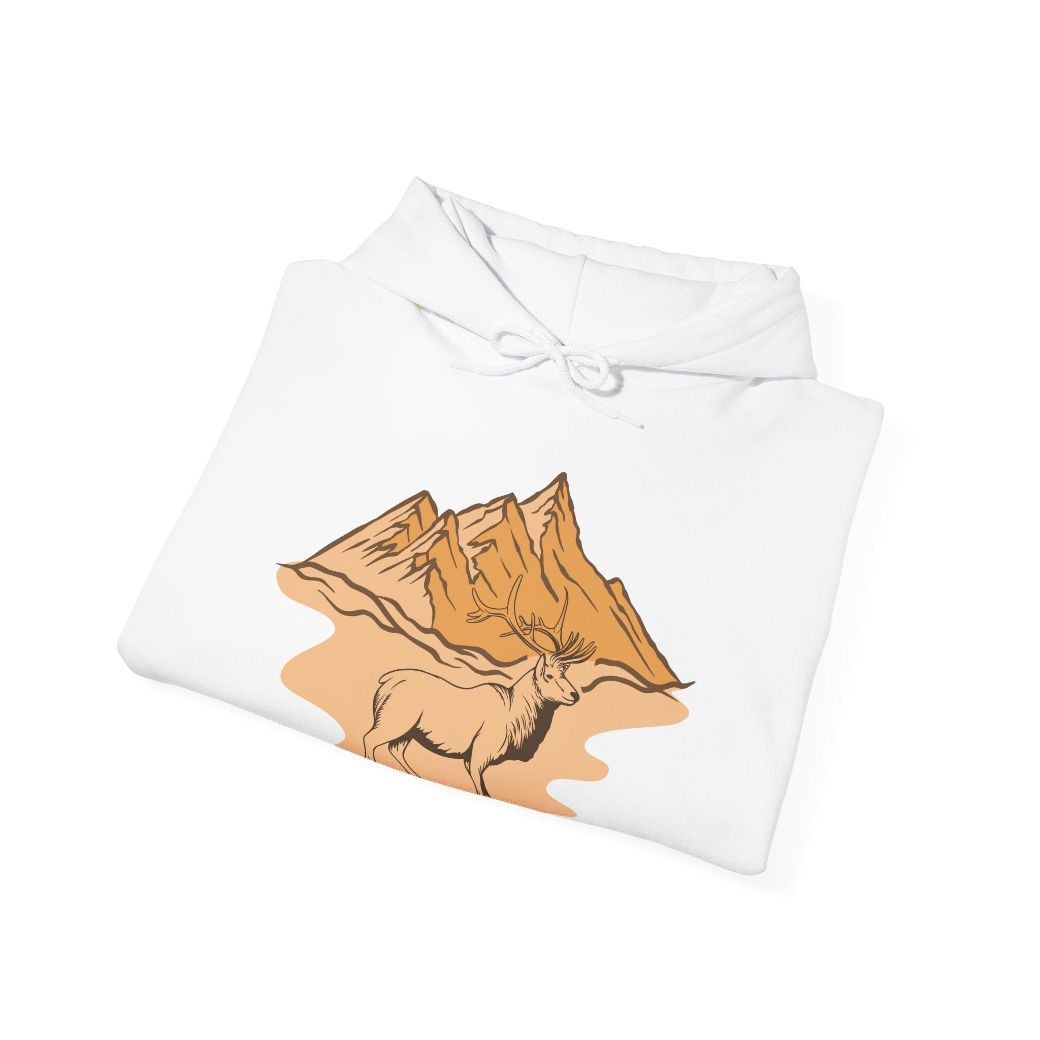 Mountain 2 Unisex Heavy Blend Hooded Sweatshirt for Ultimate Comfort and Warmth