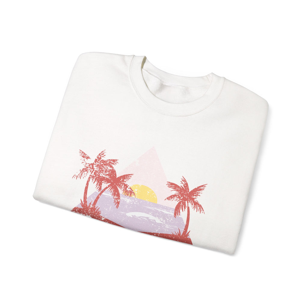 Florida Making Magic Happen Sunset Unisex Heavy Blend Crewneck Sweatshirt