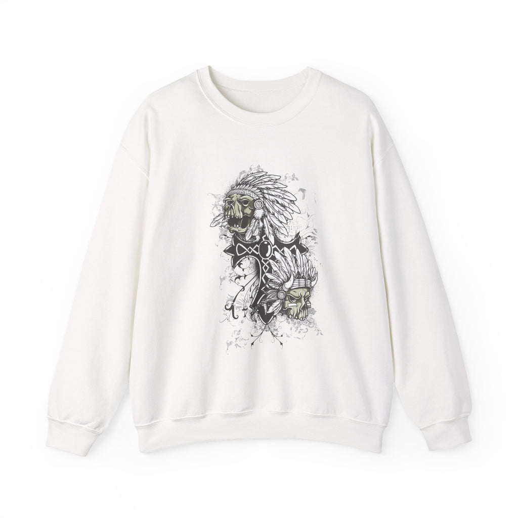 Artsy Indian Skills Unisex Heavy Blend Crewneck Sweatshirt for Ultimate Comfort