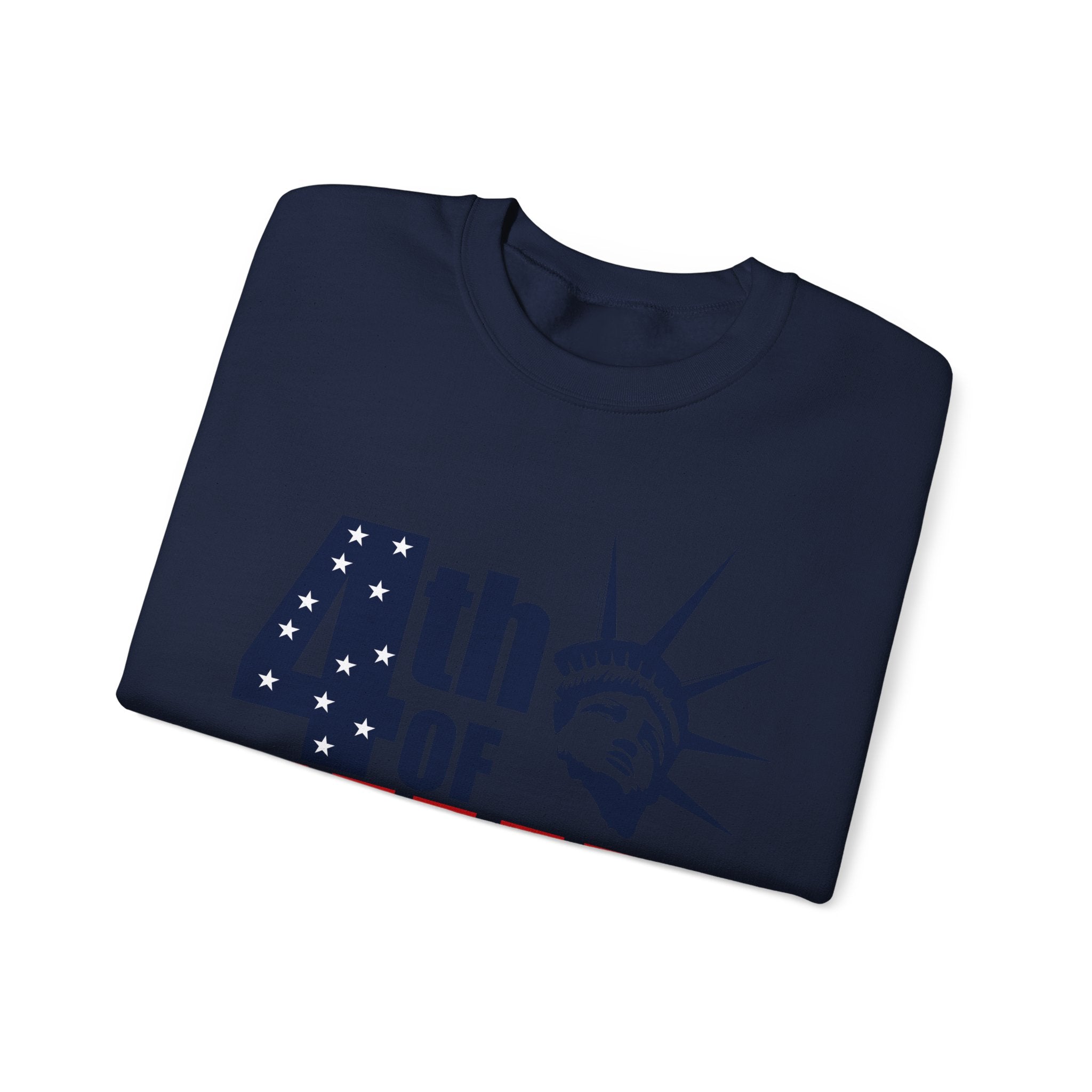4th Of July V2 Unisex Heavy Blend Crewneck Sweatshirt