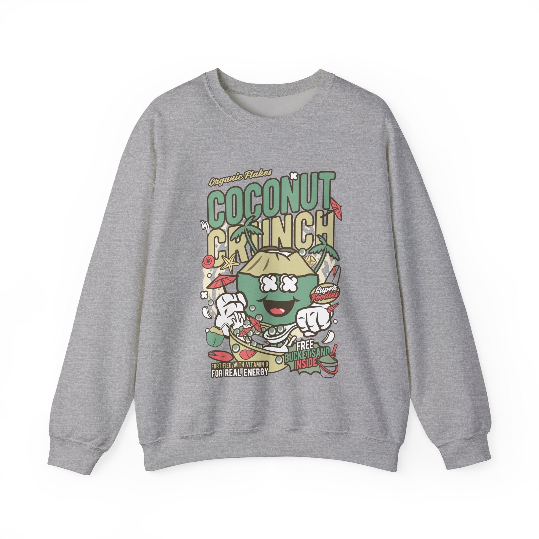 Coconut Crunch Unisex Heavy Blend Crewneck Sweatshirt