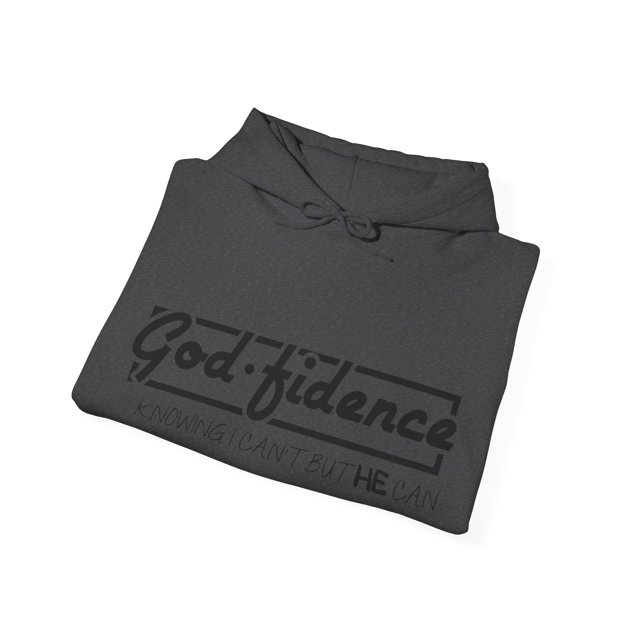 God Fidence Unisex Heavy Blend Hooded Sweatshirt for Ultimate Comfort and Warmth