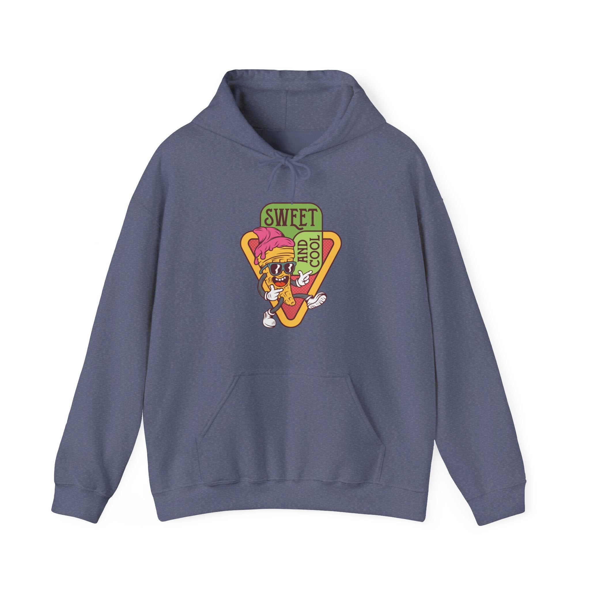 Sweet And Cool Ice Cream Unisex Heavy Blend Hooded Sweatshirt
