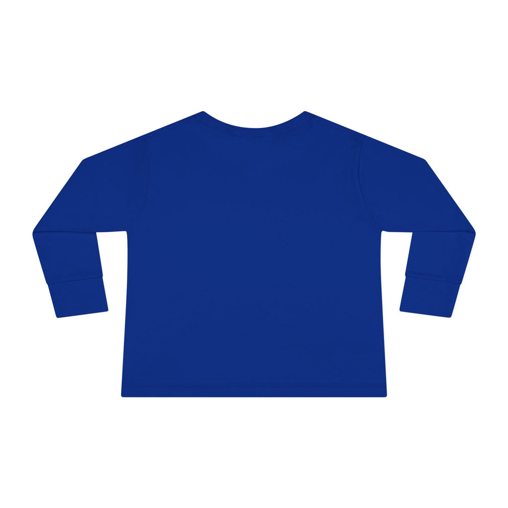 Custom Toddler Long Sleeve Tee 100 Percent Combed Ringspun Cotton