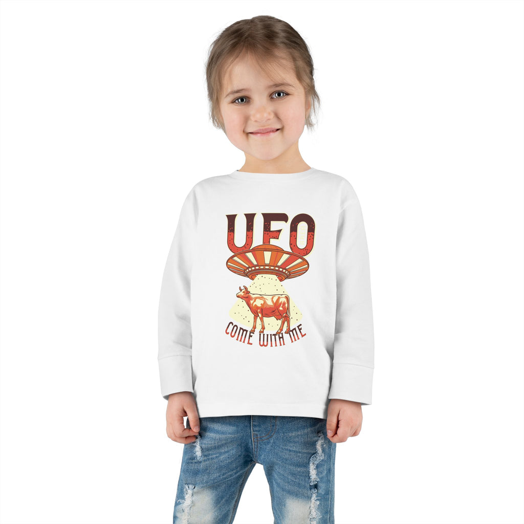 Custom Toddler Long Sleeve Tee 100 Percent Combed Ringspun Cotton