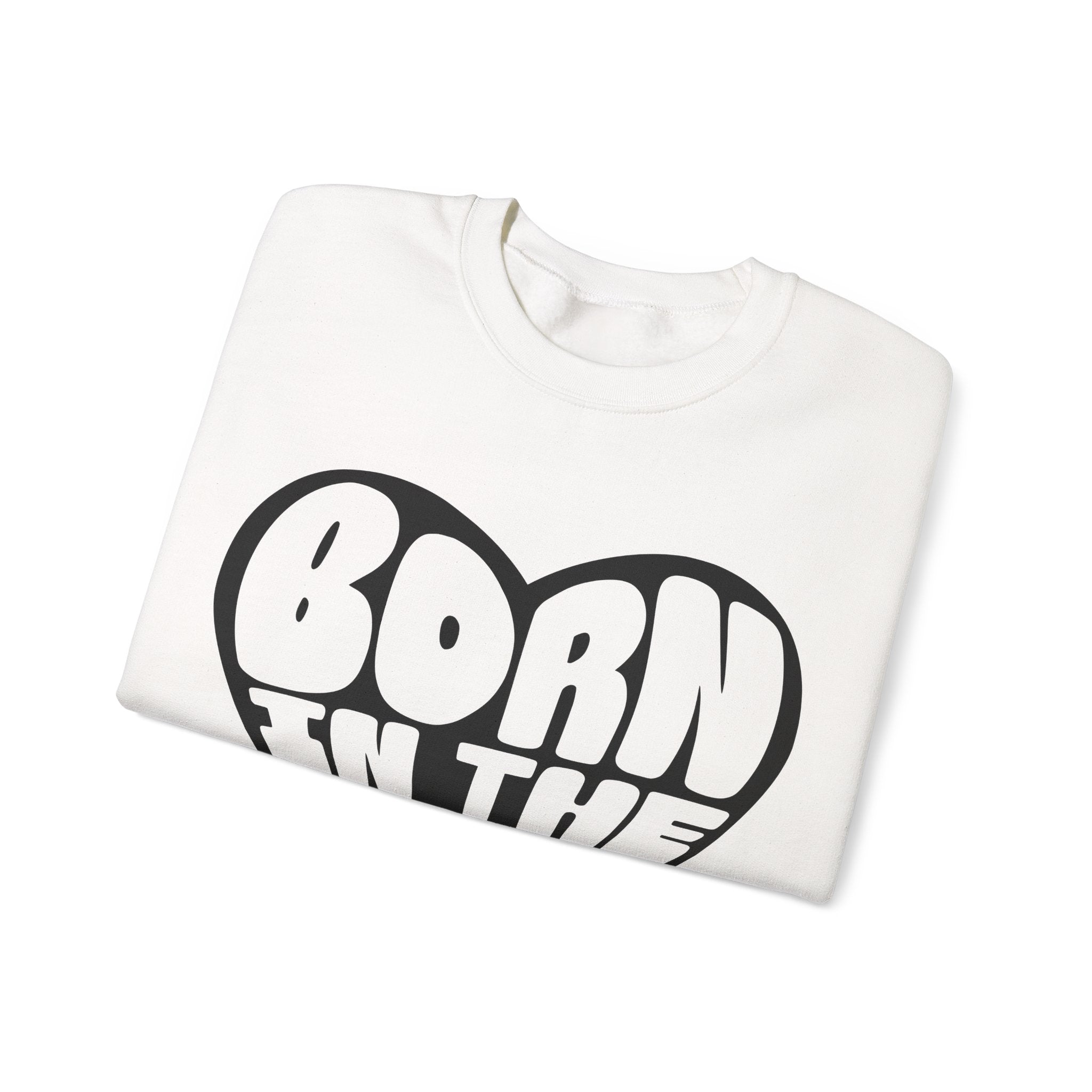 Born In The 90s V2 Unisex Heavy Blend Crewneck Sweatshirt For Ultimate Comfort