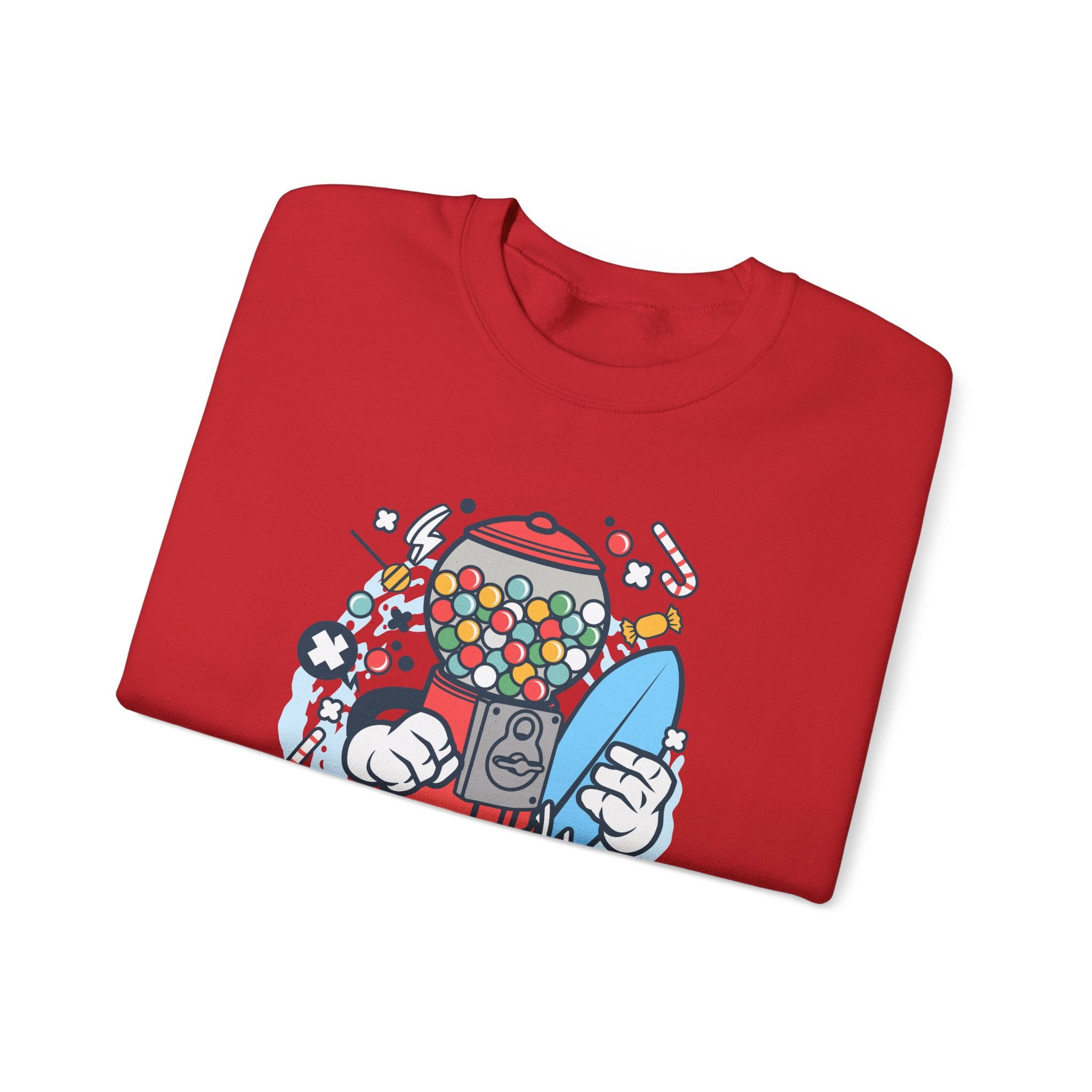 Candy Machine Surfer Unisex Heavy Blend Crewneck Sweatshirt