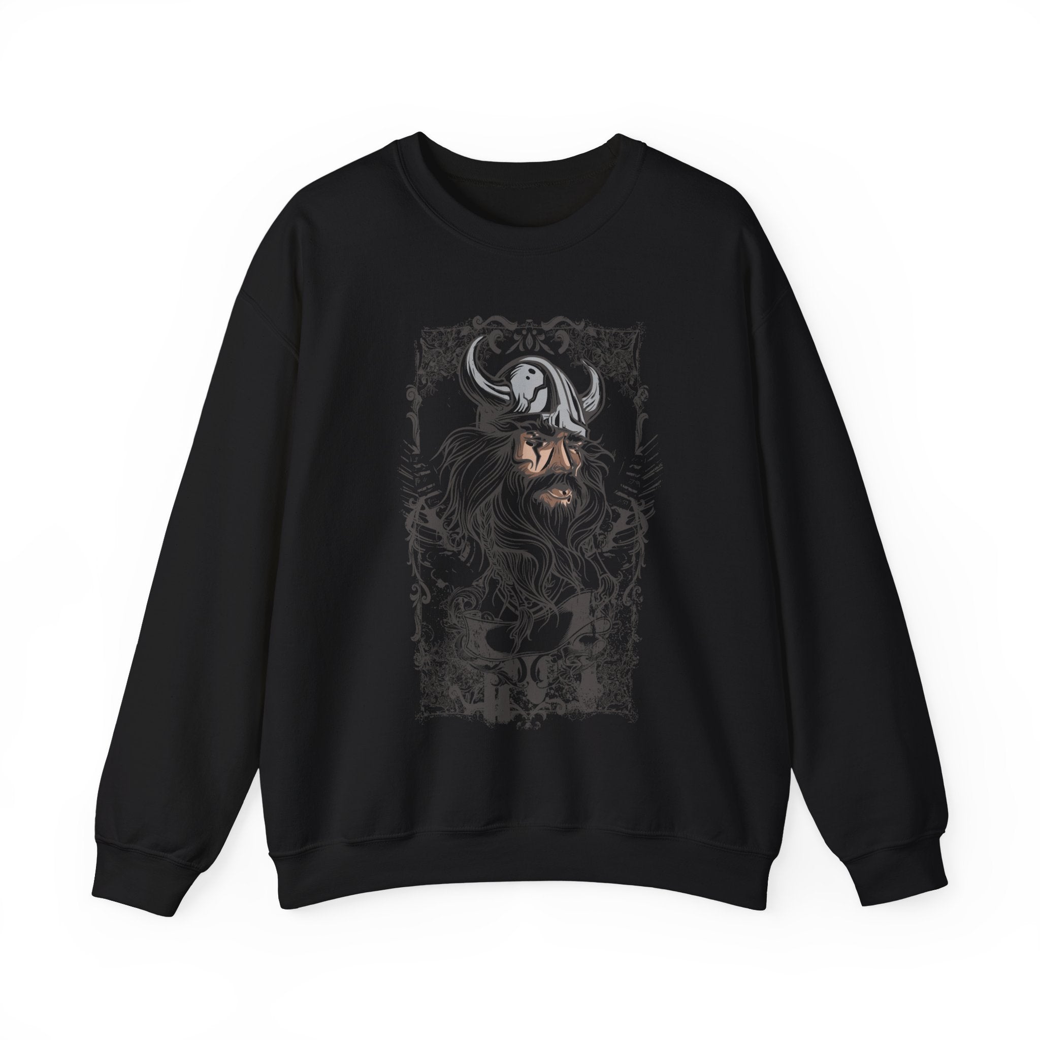 Artsy Viking Unisex Heavy Blend Crewneck Sweatshirt for Ultimate Comfort