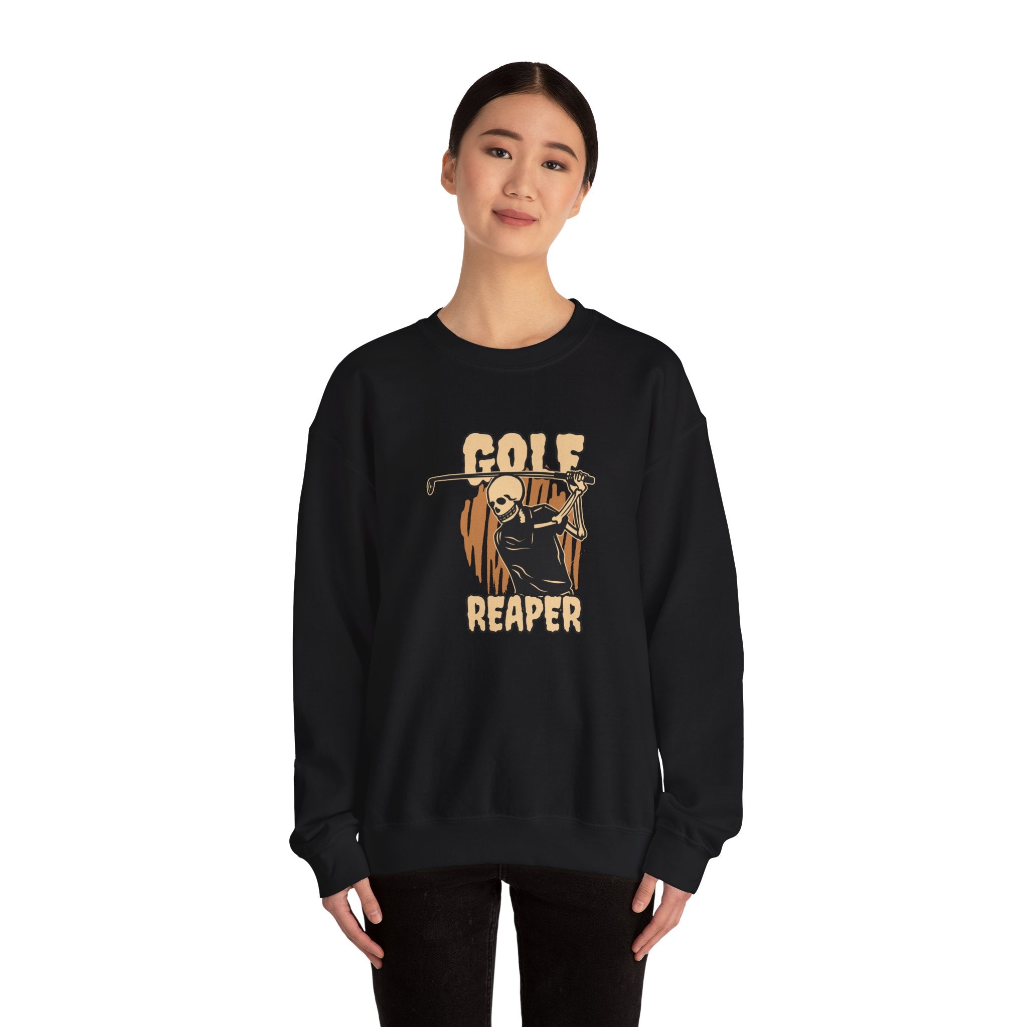 Gold Reaper Unisex Heavy Blend Crewneck Sweatshirt for Ultimate Comfort and Style
