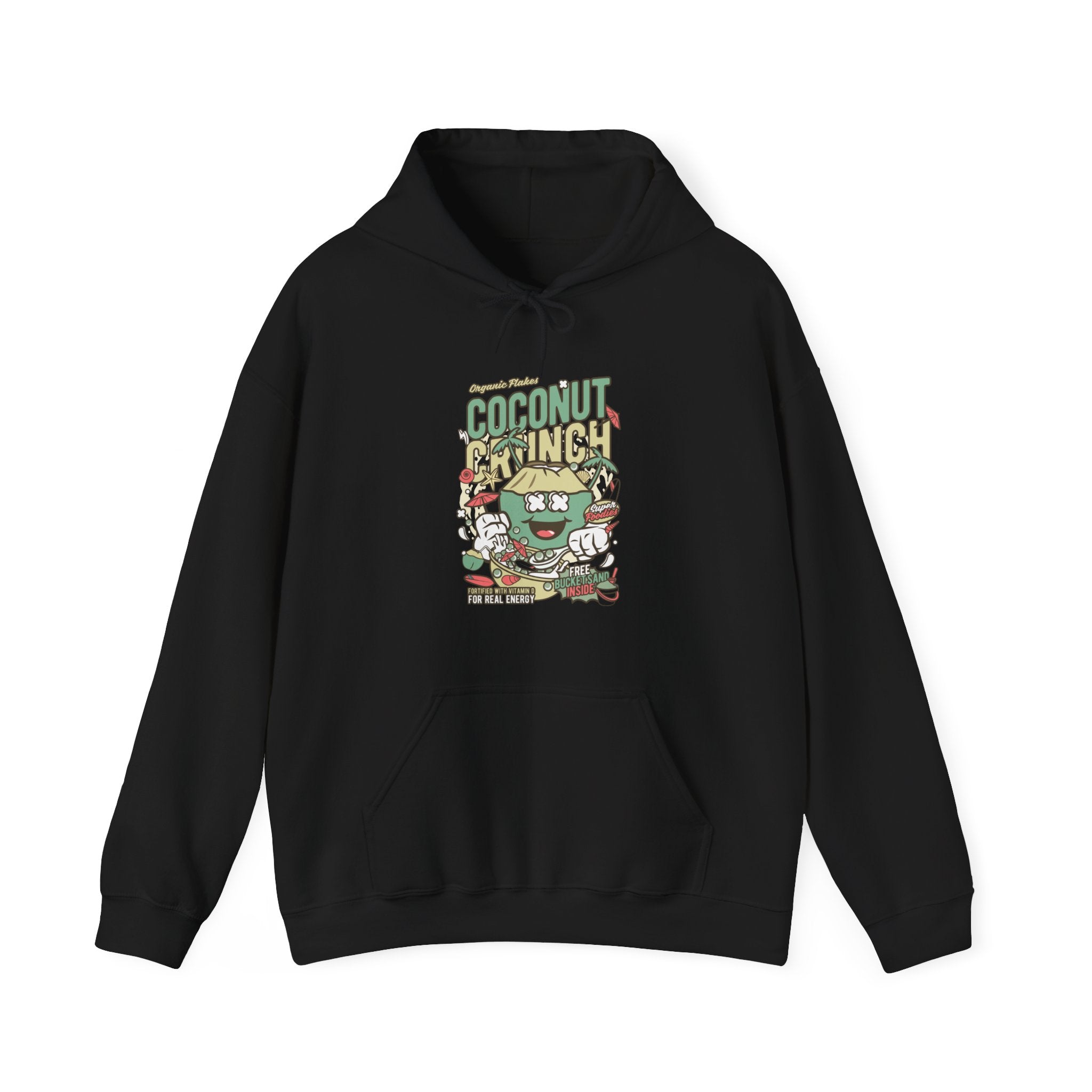 Coconut Crunch Unisex Heavy Blend Hooded Sweatshirt