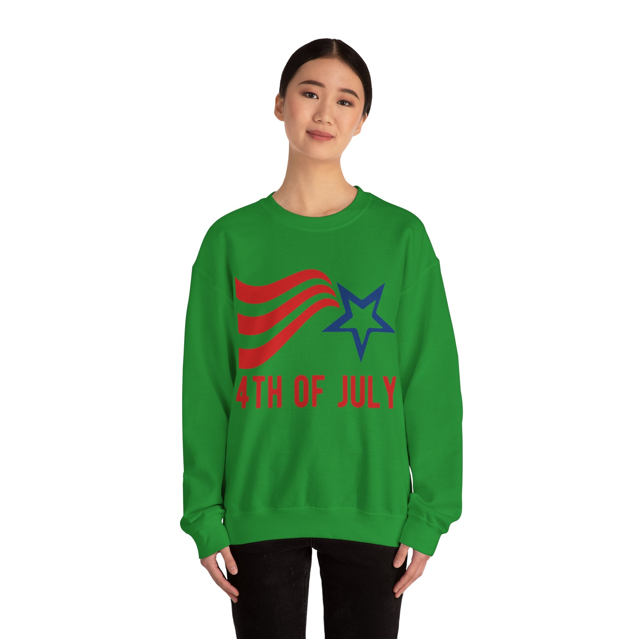4th Of July Unisex Heavy Blend Crewneck Sweatshirt For Ultimate Comfort