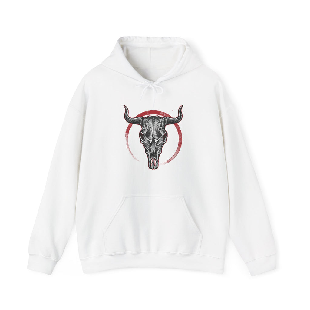 Bull Skull Unisex Heavy Blend Hooded Sweatshirt for Ultimate Comfort and Style