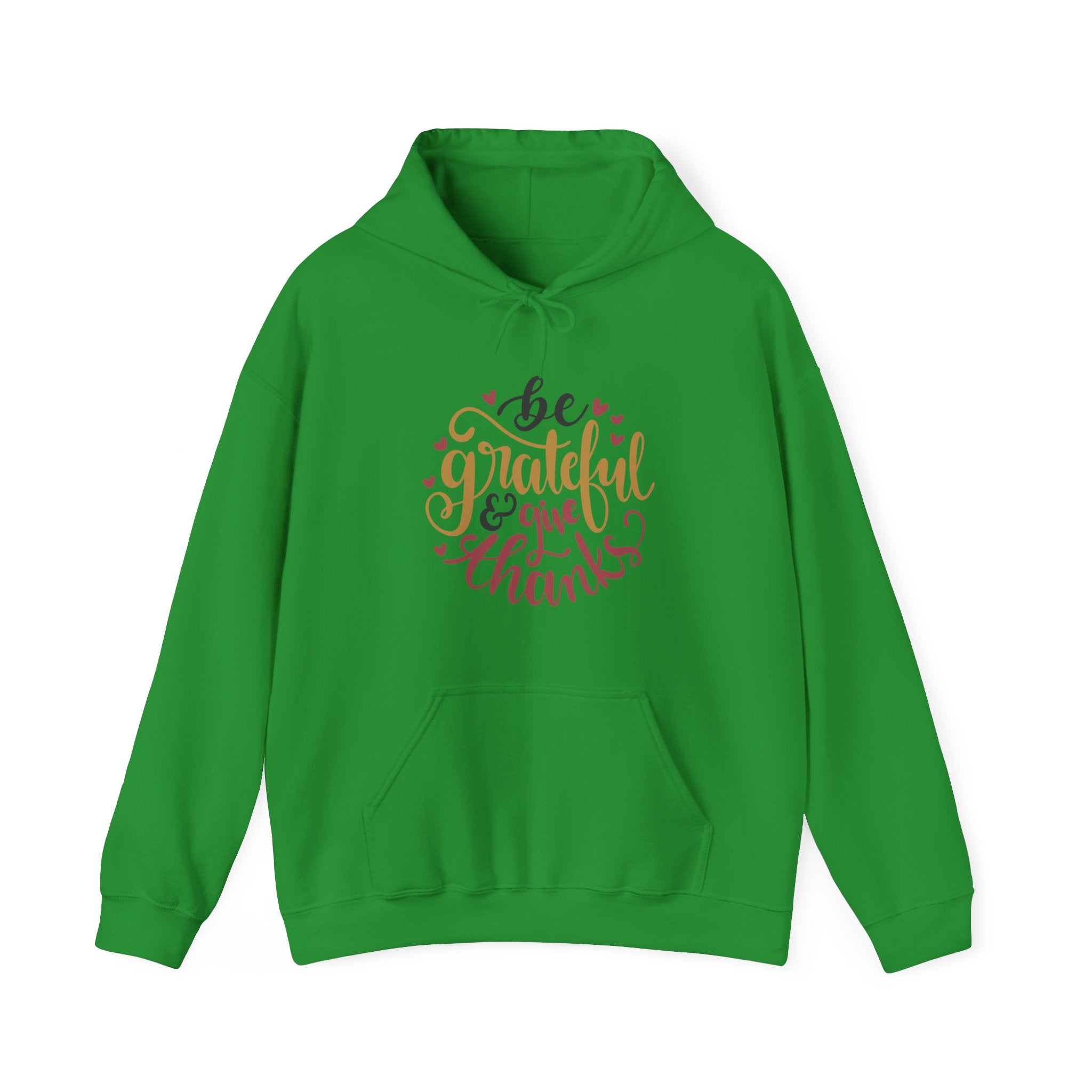 Be Grateful And Give Thanks Unisex Heavy Blend Hooded Sweatshirt
