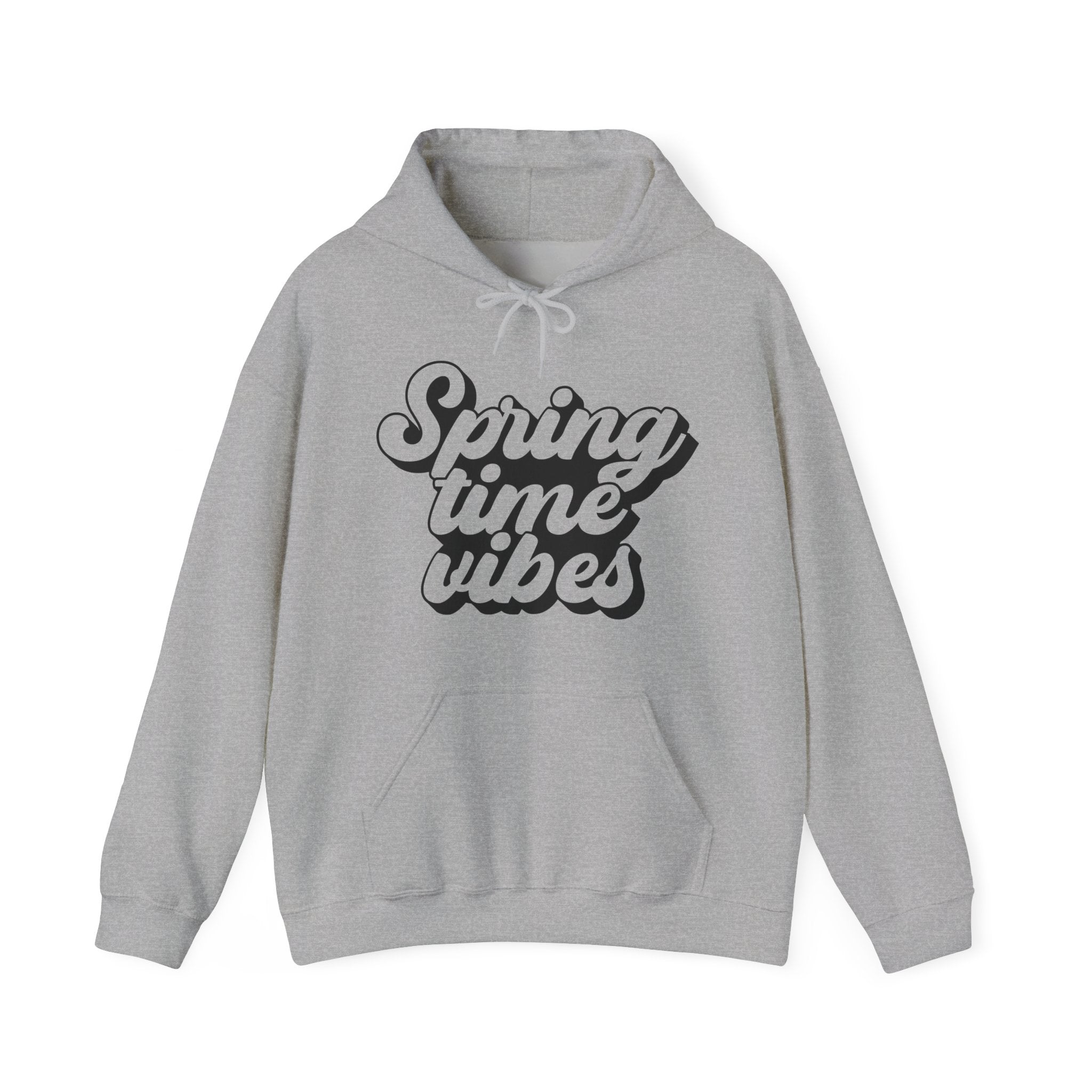 Spring Time Vibes Unisex Heavy Blend Hooded Sweatshirt for Ultimate Comfort
