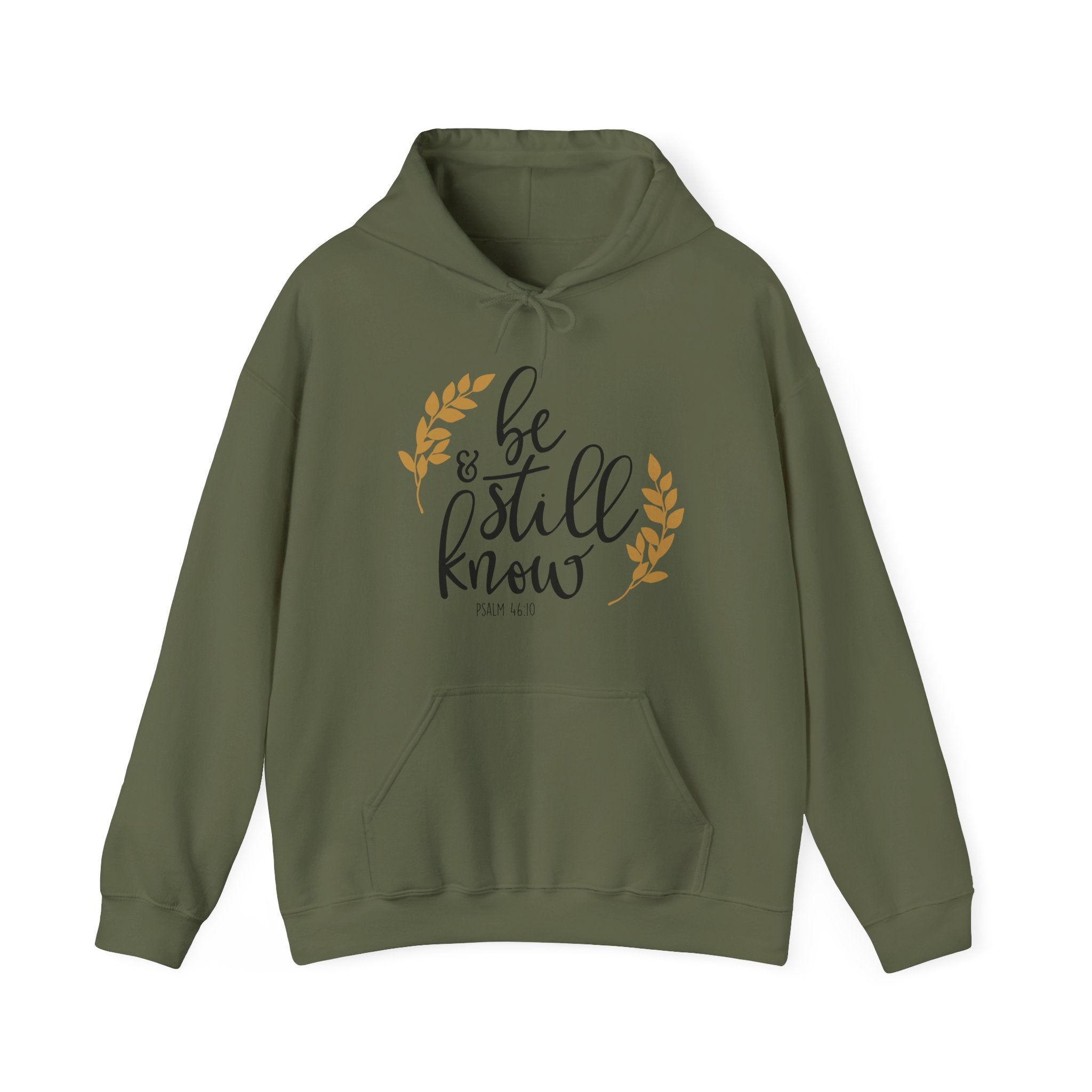 Be Still And Know Psalms 46 10 Unisex Heavy Blend Hooded Sweatshirt