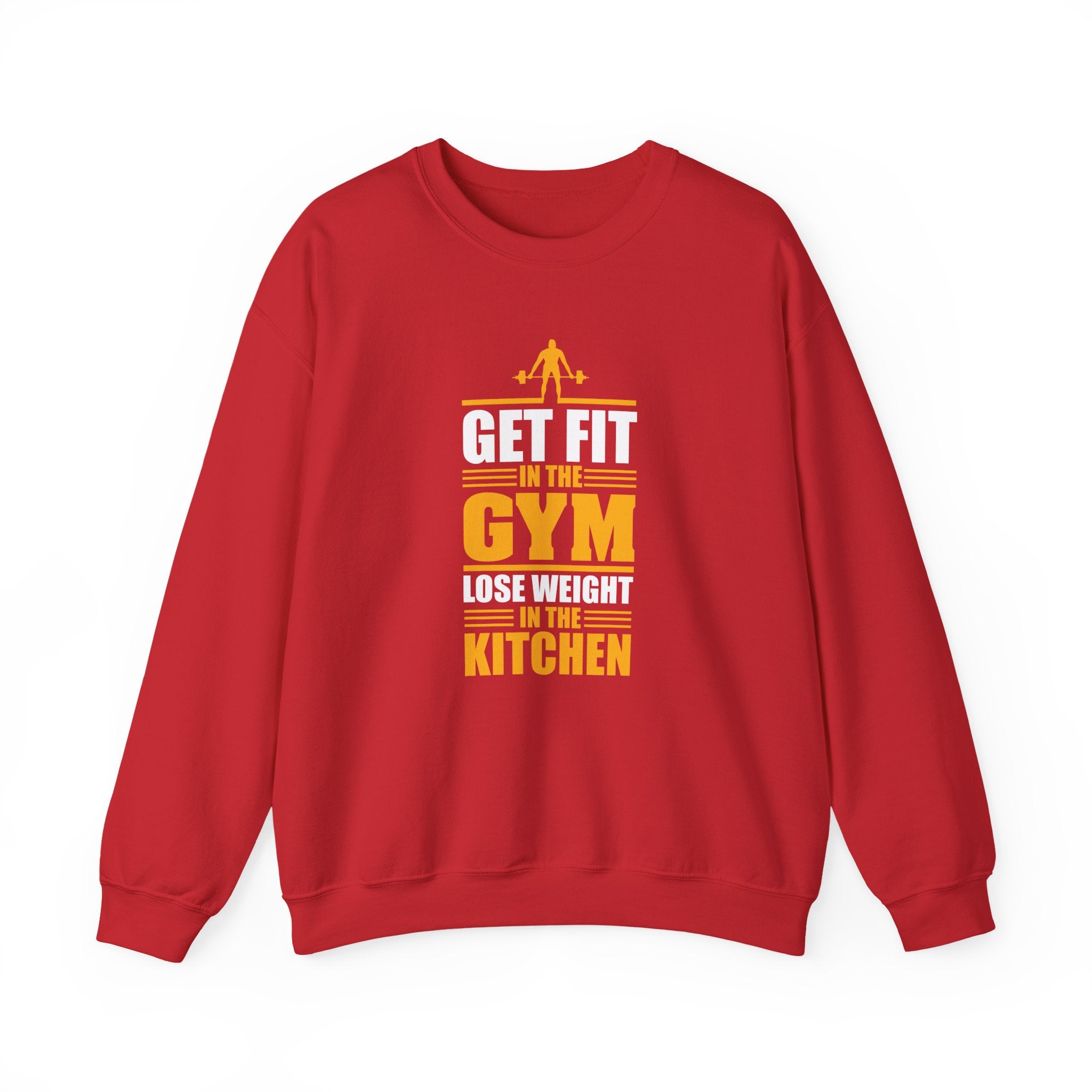 Get Fit In The Gym Lose Weight Unisex Heavy Blend Crewneck Sweatshirt