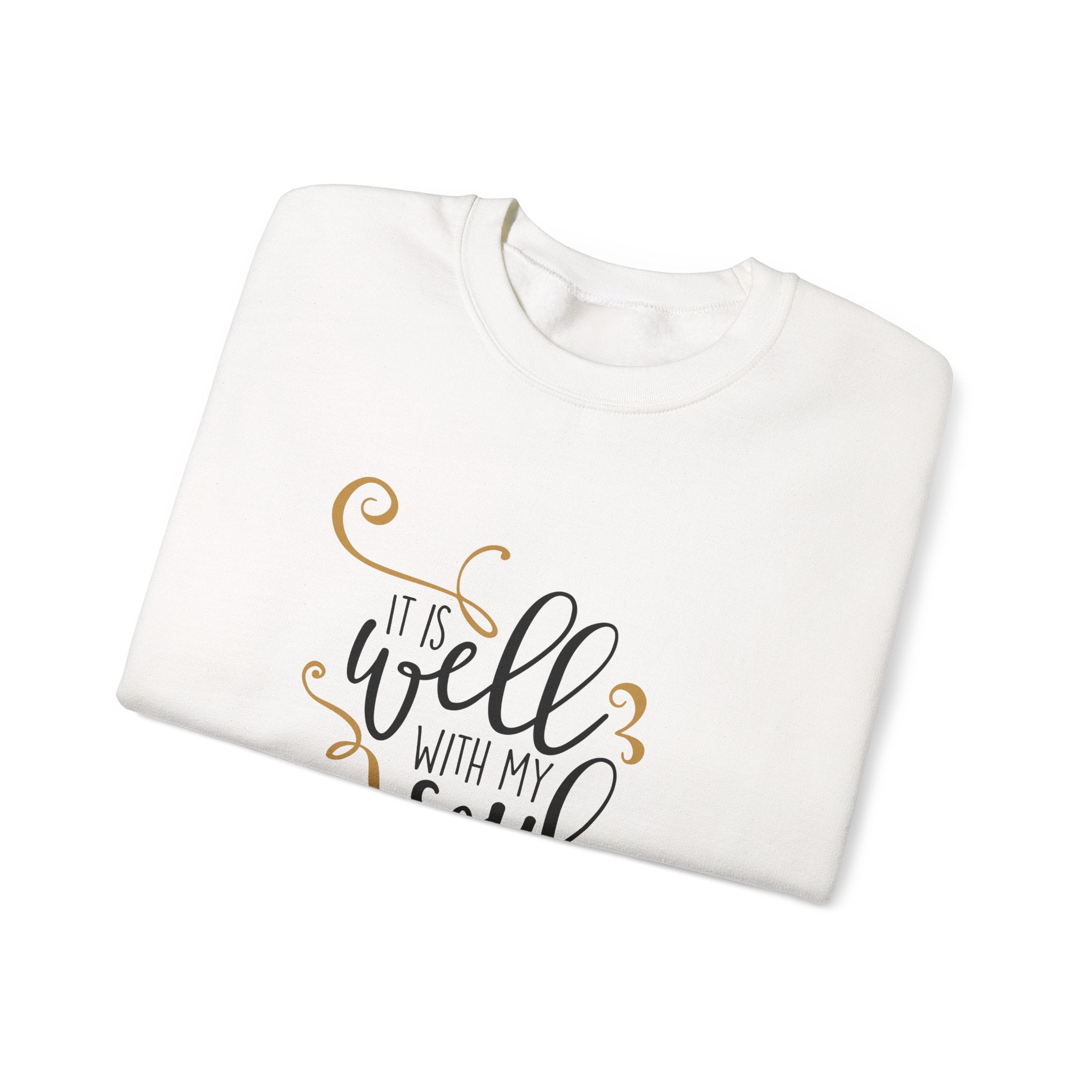 It Is Well With My Soul Unisex Heavy Blend Crewneck Sweatshirt