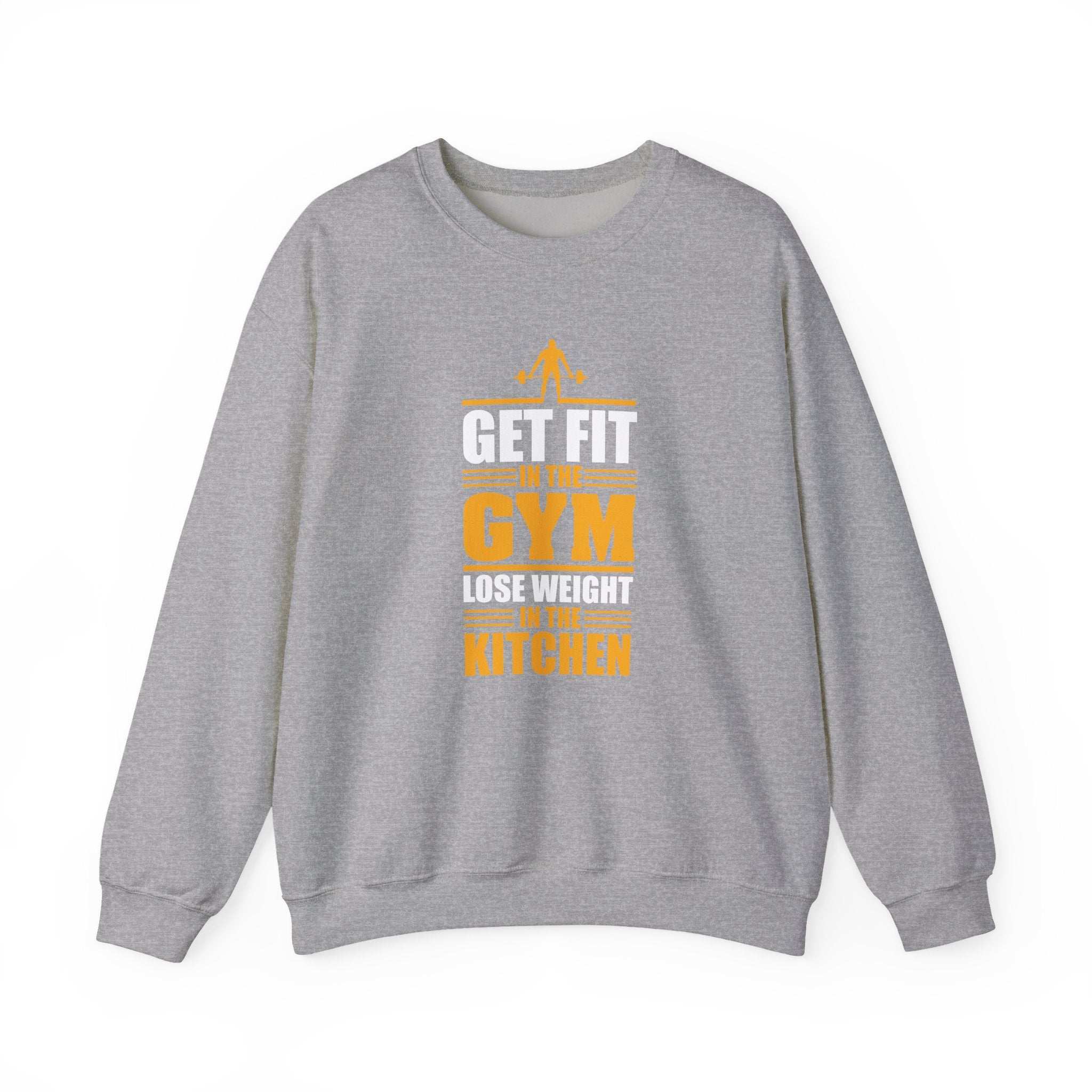 Get Fit In The Gym Lose Weight Unisex Heavy Blend Crewneck Sweatshirt