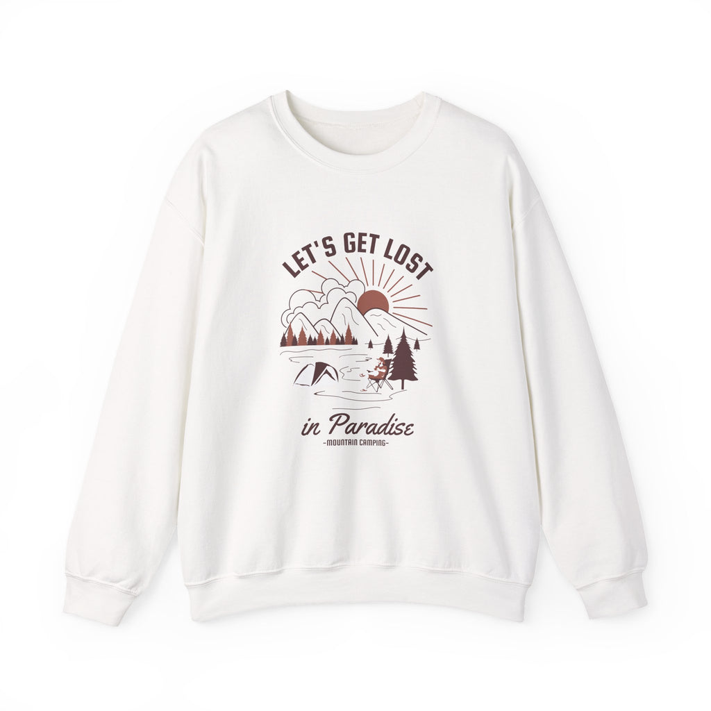 Lets Get Lost In Paradise Unisex Heavy Blend Crewneck Sweatshirt
