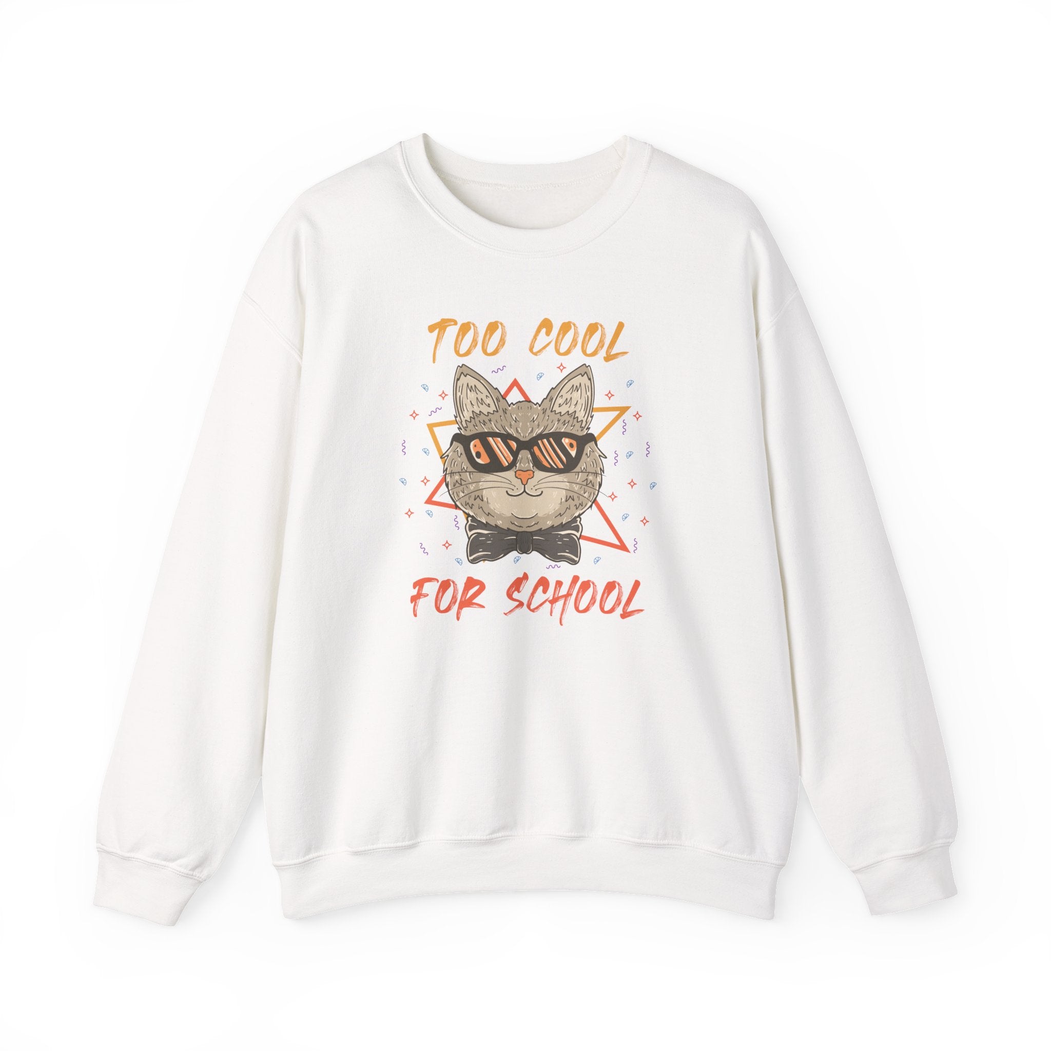 Too Cool For School Unisex Heavy Blend Crewneck Sweatshirt