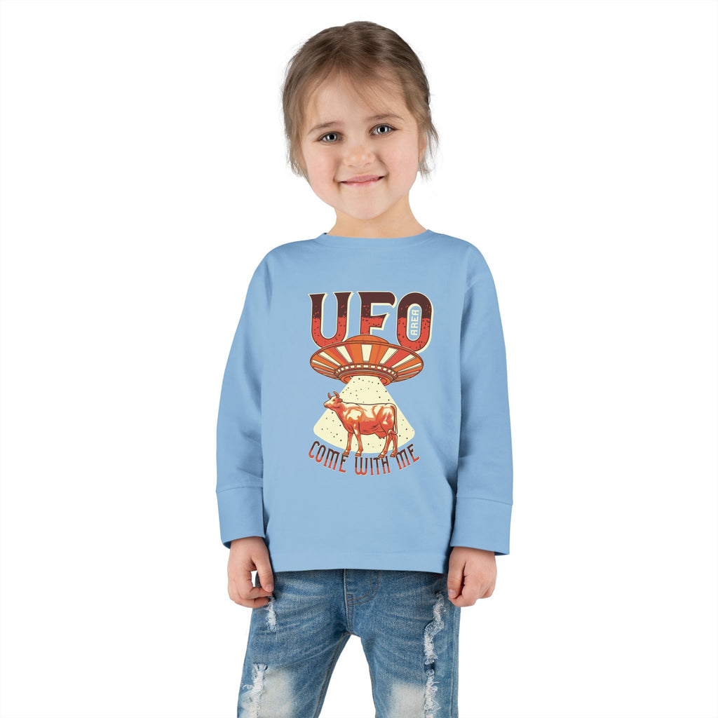 Custom Toddler Long Sleeve Tee 100 Percent Combed Ringspun Cotton