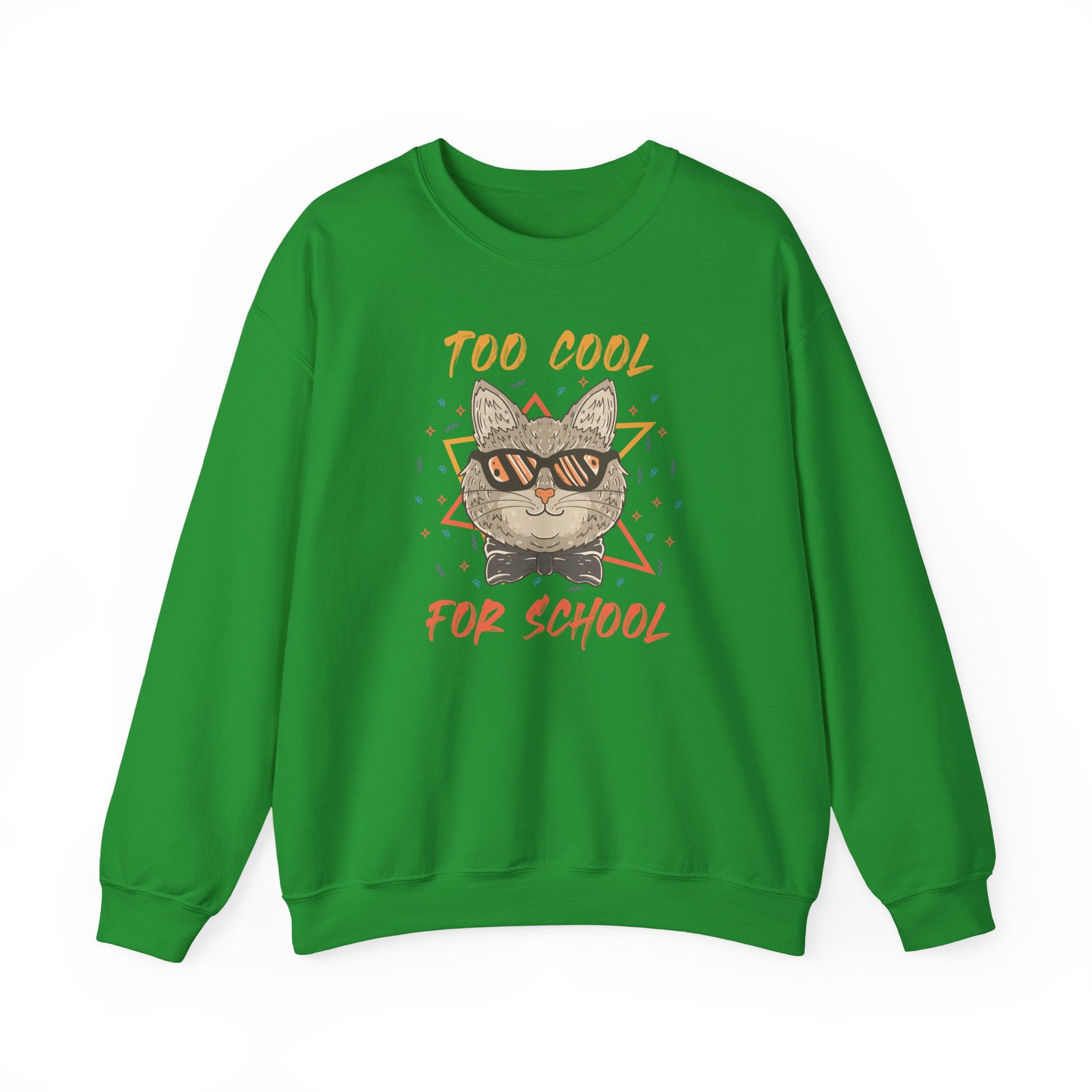 Too Cool For School Unisex Heavy Blend Crewneck Sweatshirt