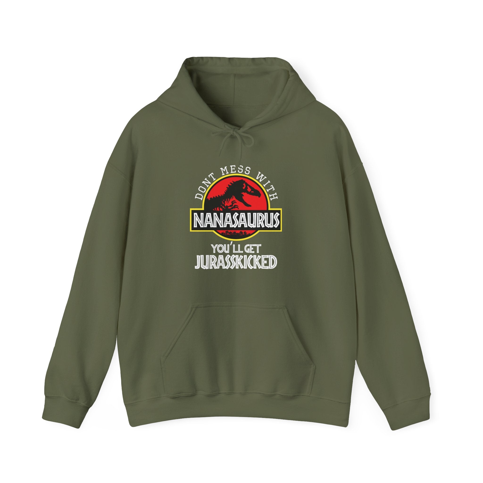 Dont Mess With Nana Youll Get Jurasskicked Unisex Heavy Blend Hooded Sweatshirt