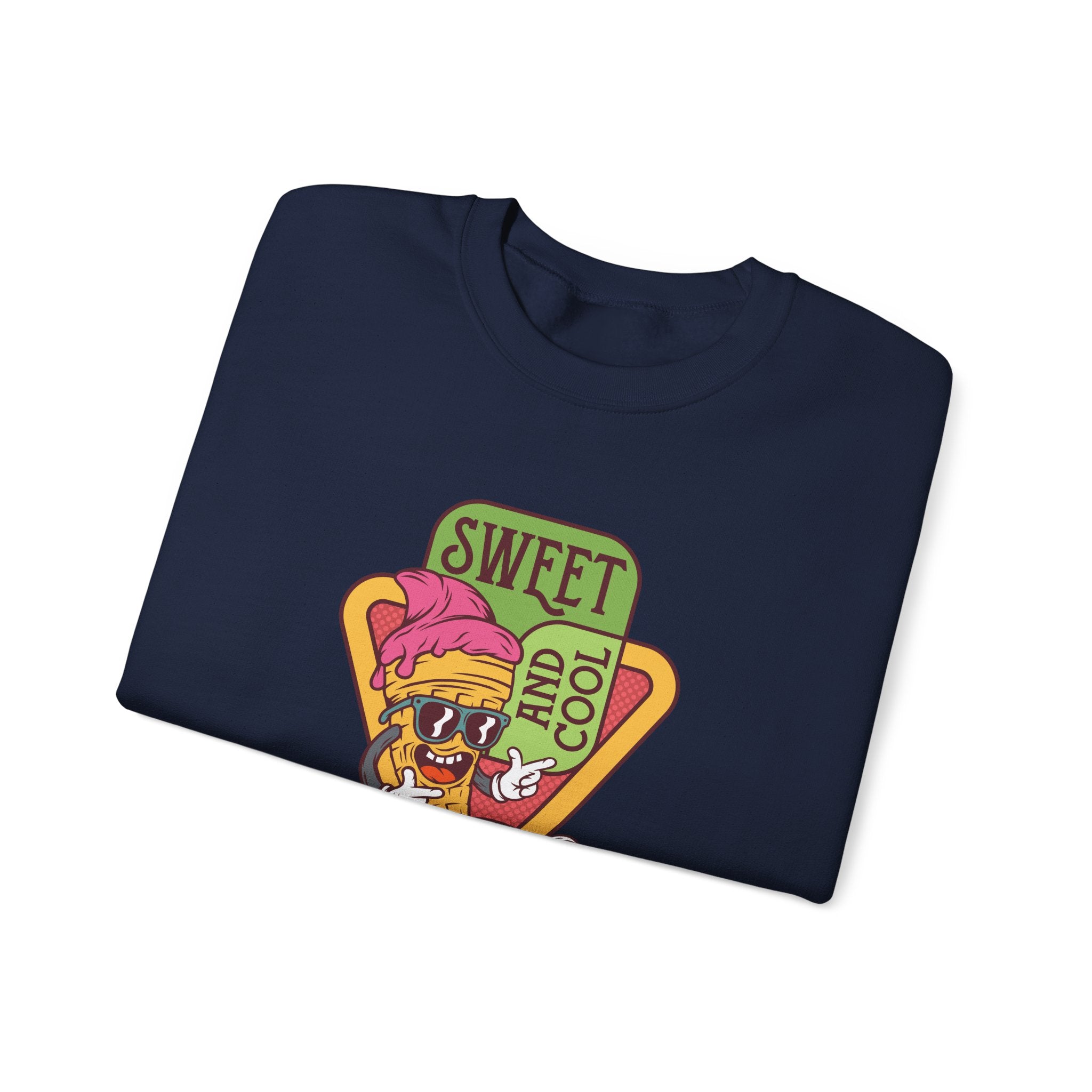 Sweet And Cool Ice Cream Unisex Heavy Blend Crewneck Sweatshirt