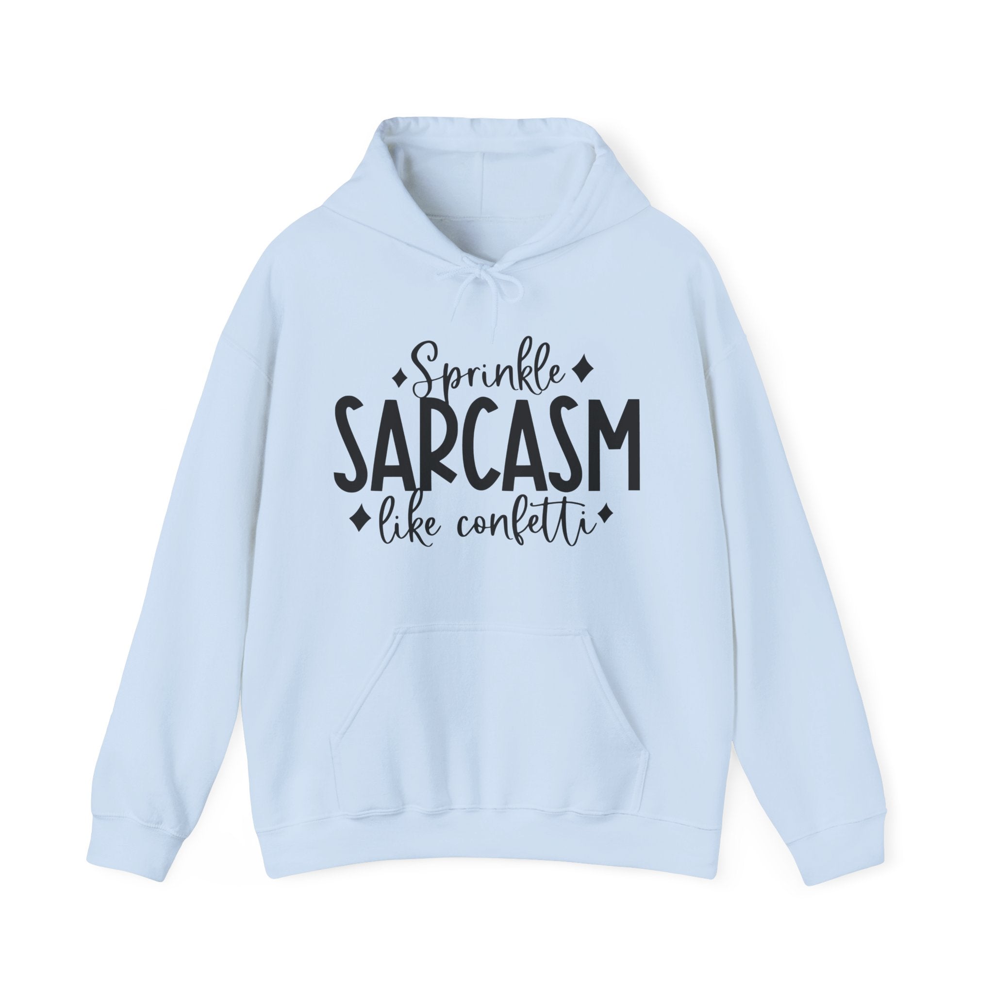 Sprinkle Sarcasm Like Confetti Unisex Heavy Blend Hooded Sweatshirt
