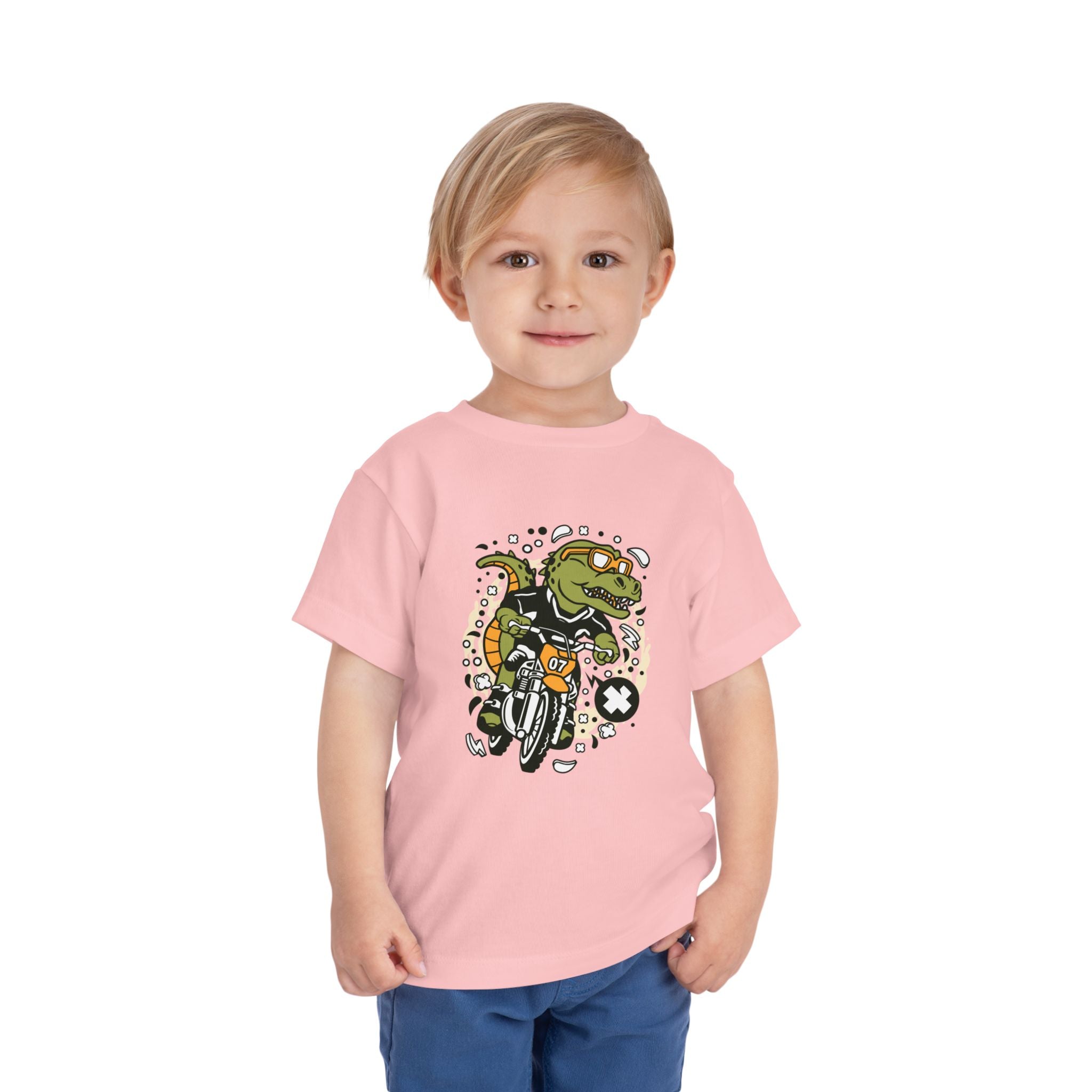 Custom Toddler Short Sleeve Tee 100 Percent Airlume Combed Cotton