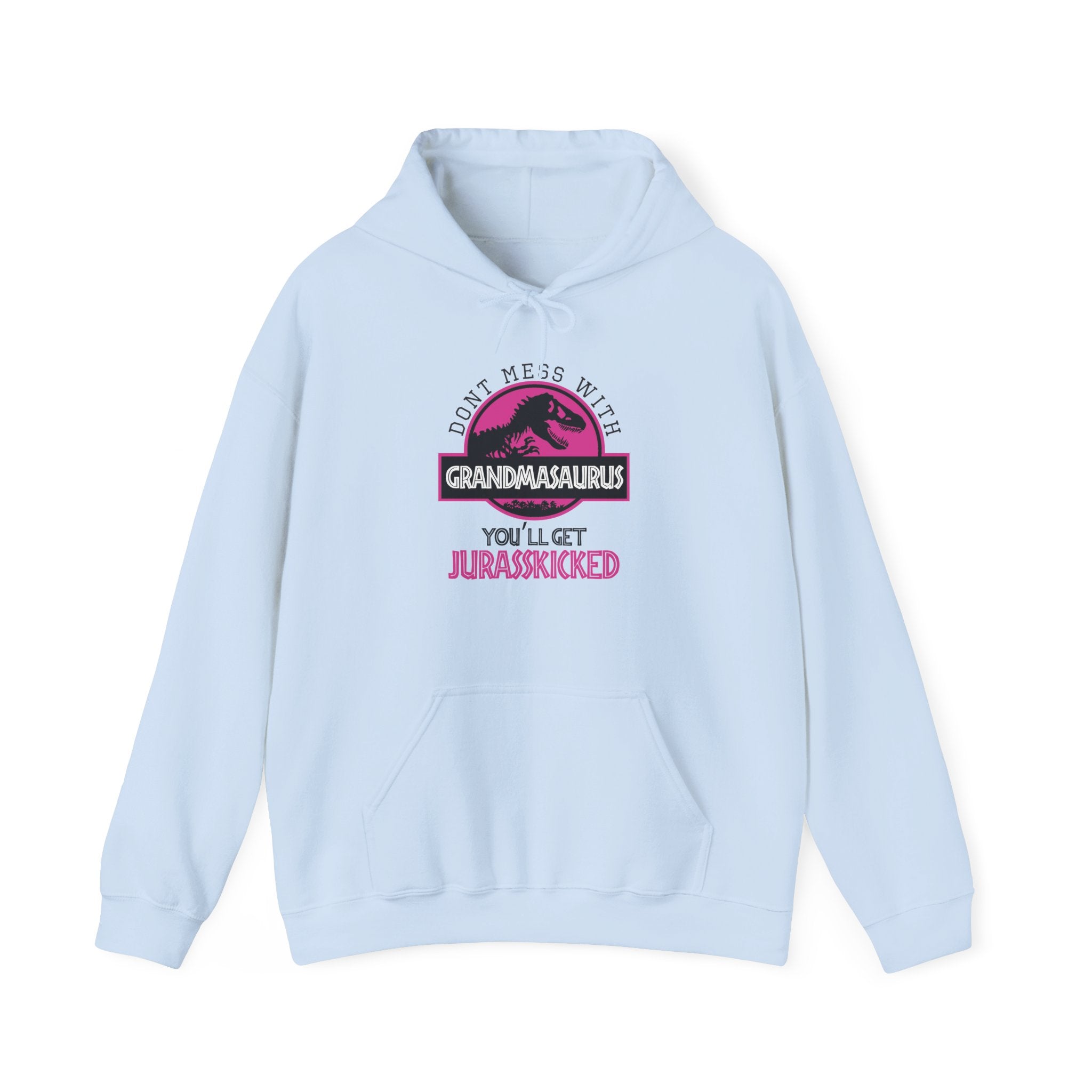 Dont Mess With Grandma Youll Get Jurasskicked Unisex Heavy Blend Hooded Sweatshirt