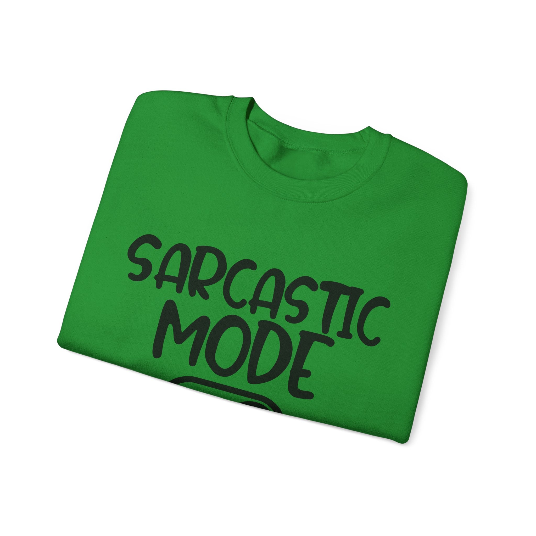 Sarcastic Mode On Unisex Heavy Blend Crewneck Sweatshirt for Ultimate Comfort