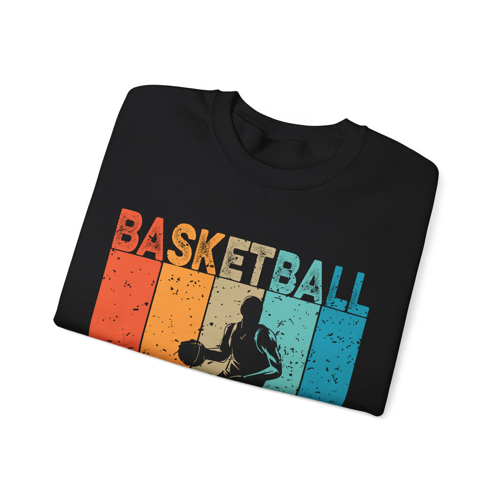 Basketball Man Unisex Heavy Blend Crewneck Sweatshirt for Ultimate Comfort