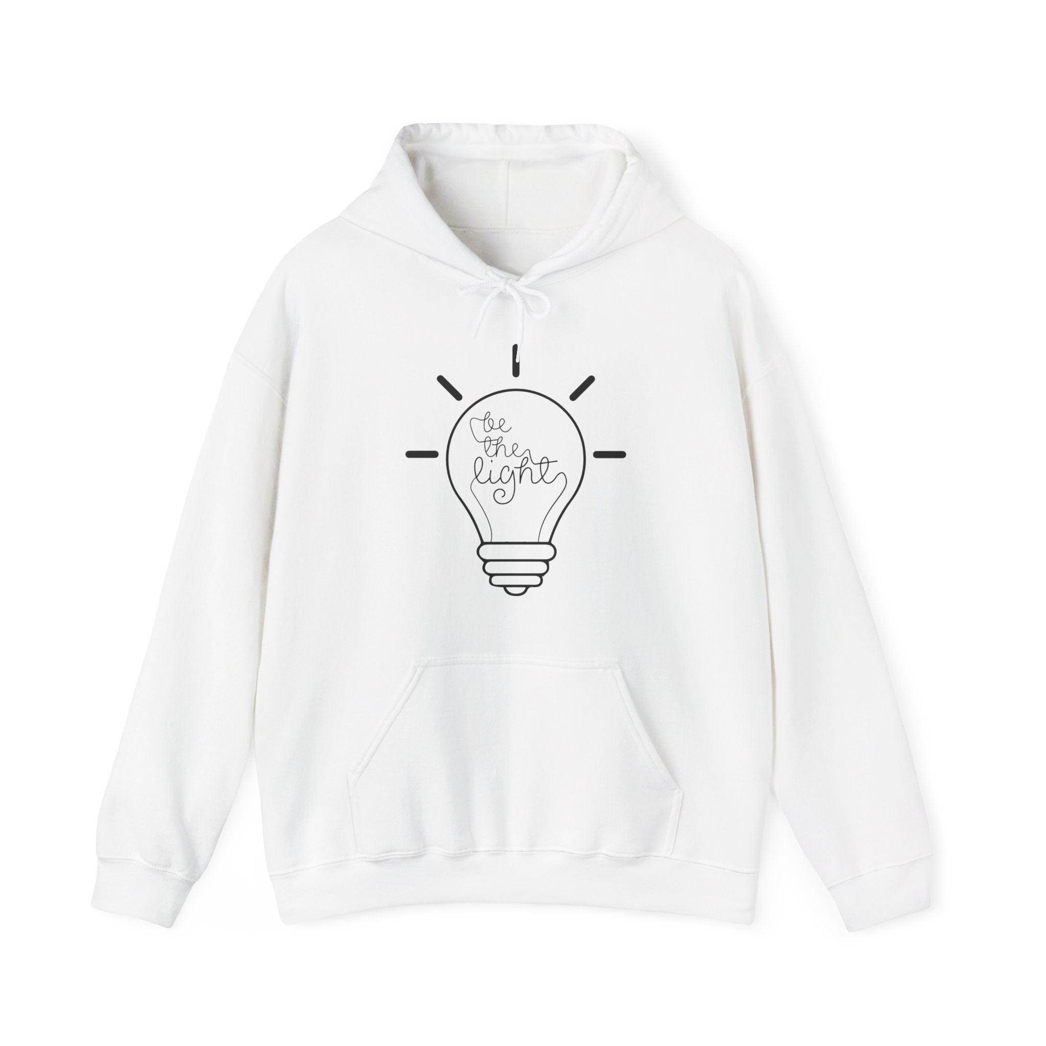 Be The Light Unisex Heavy Blend Hooded Sweatshirt for Ultimate Comfort and Warmth
