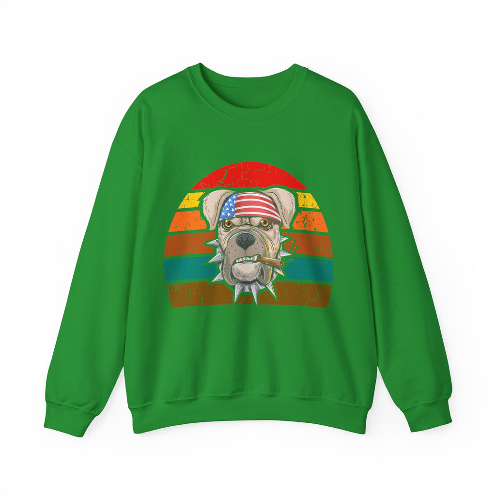 American Dog Unisex Heavy Blend Crewneck Sweatshirt for Ultimate Comfort