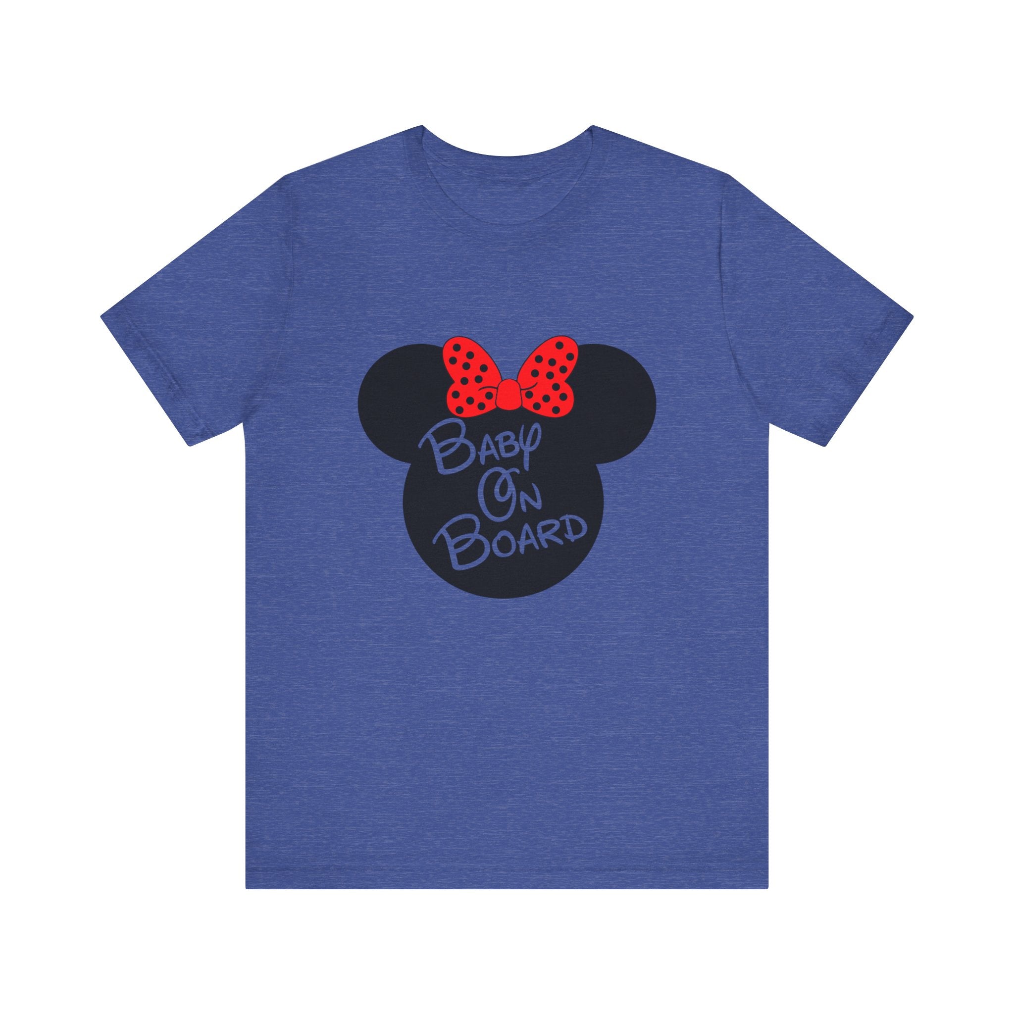 Baby On Board Mouse Ears Unisex Jersey Short Sleeve T-Shirt