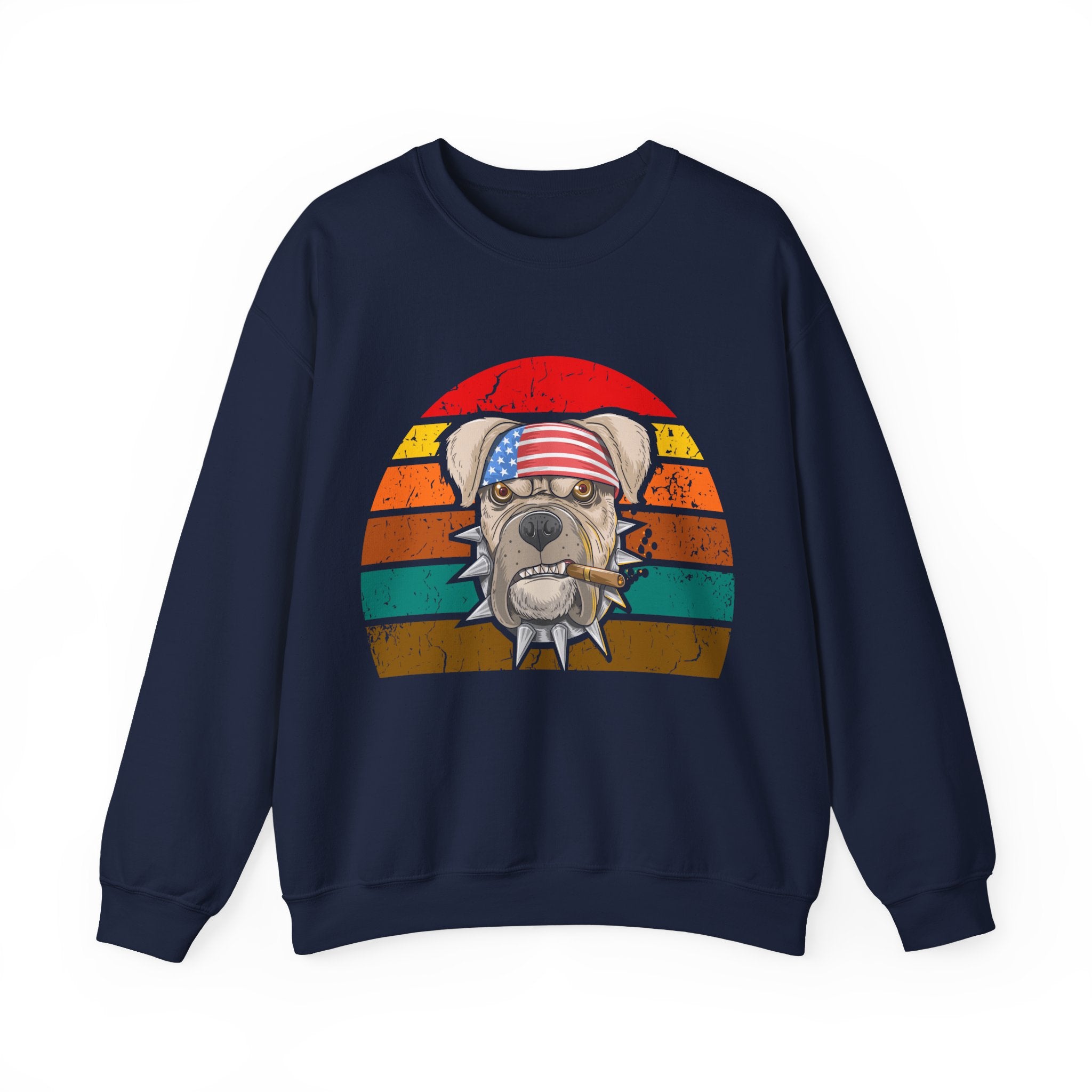 American Dog Unisex Heavy Blend Crewneck Sweatshirt for Ultimate Comfort