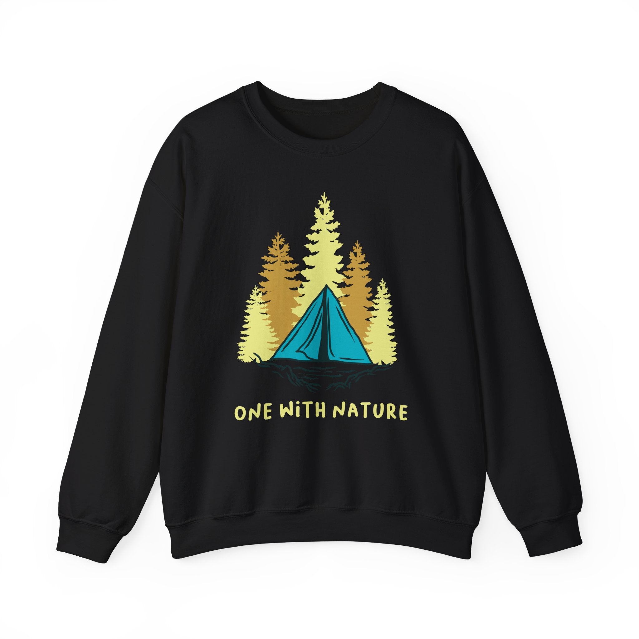 One With Nature Unisex Heavy Blend Crewneck Sweatshirt for Ultimate Comfort