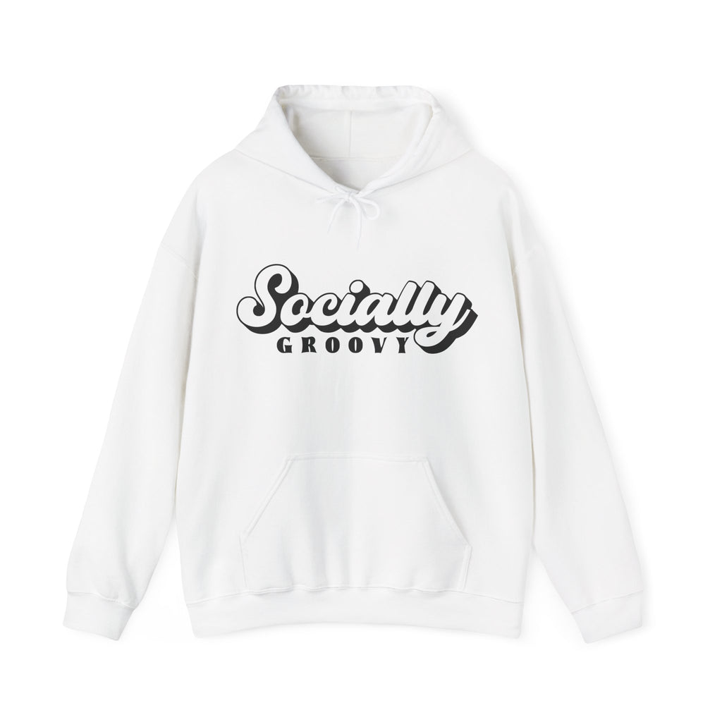 Socially Groovy Unisex Heavy Blend Hooded Sweatshirt for Ultimate Comfort