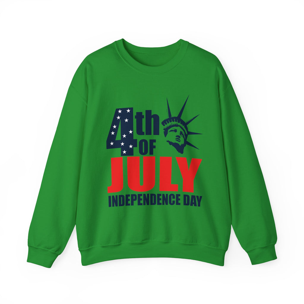 4th Of July V2 Unisex Heavy Blend Crewneck Sweatshirt