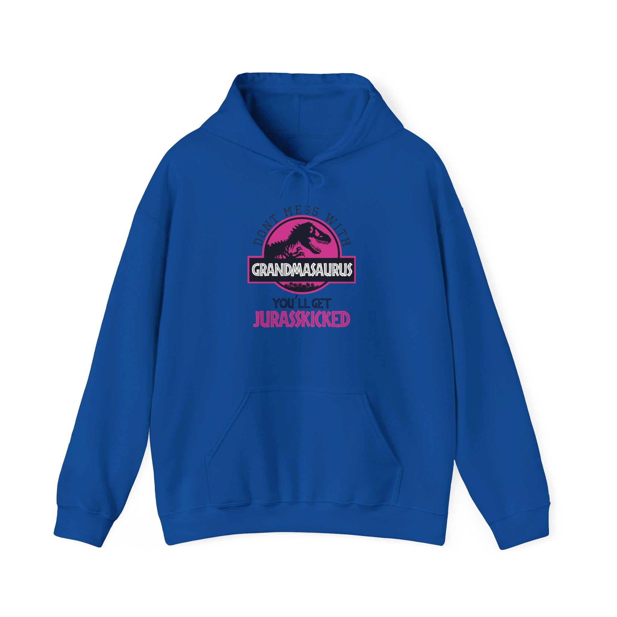 Dont Mess With Grandma Youll Get Jurasskicked Unisex Heavy Blend Hooded Sweatshirt