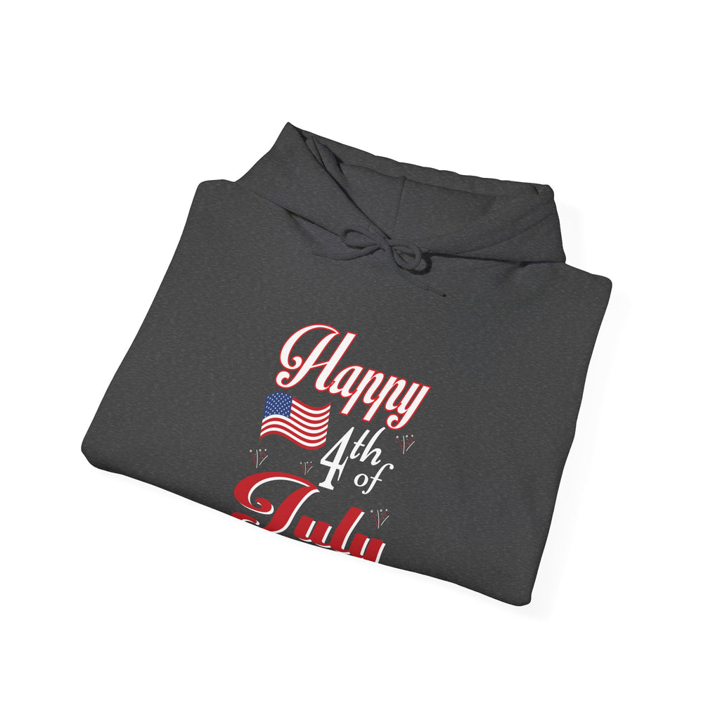 Happy 4th Of July Fireworks Unisex Heavy Blend Hooded Sweatshirt