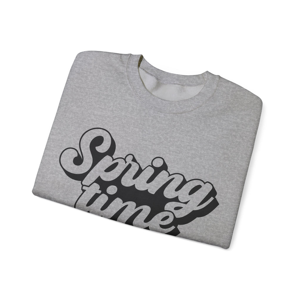 Spring Time Vibes Unisex Heavy Blend Crewneck Sweatshirt for Ultimate Comfort