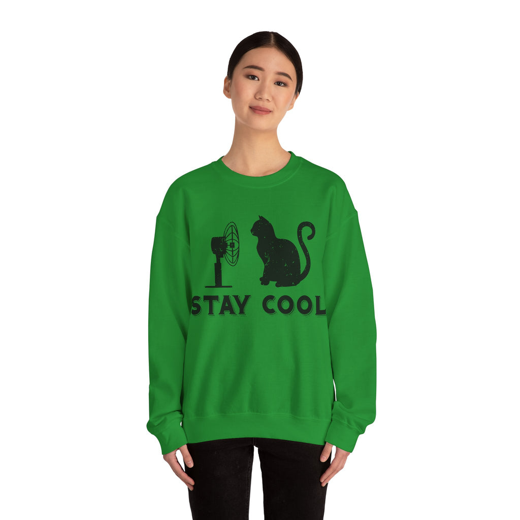 Stay Cool Unisex Heavy Blend Crewneck Sweatshirt for Ultimate Comfort