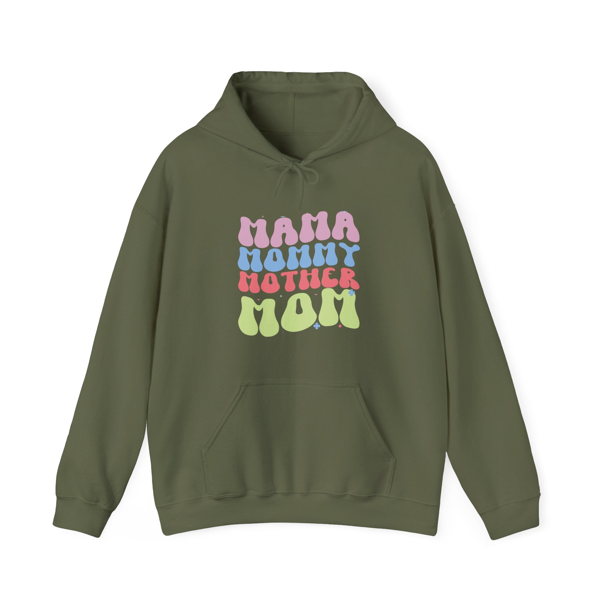 Mama Mommy Unisex Heavy Blend Hooded Sweatshirt for Ultimate Comfort and Warmth