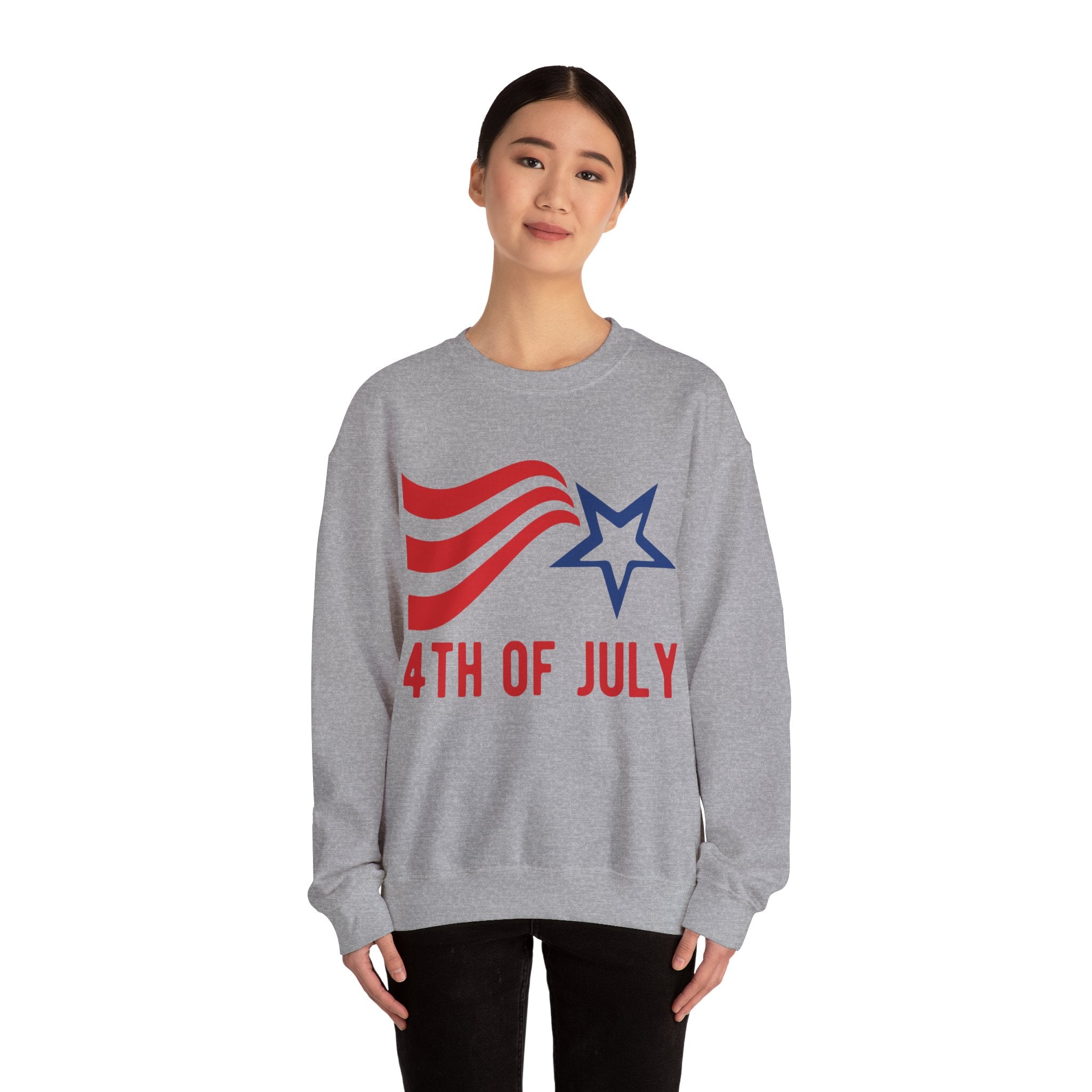 4th Of July Unisex Heavy Blend Crewneck Sweatshirt For Ultimate Comfort