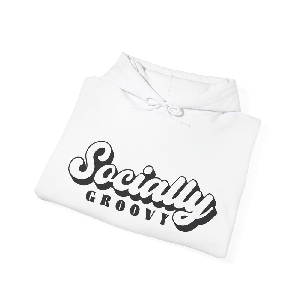 Socially Groovy Unisex Heavy Blend Hooded Sweatshirt for Ultimate Comfort